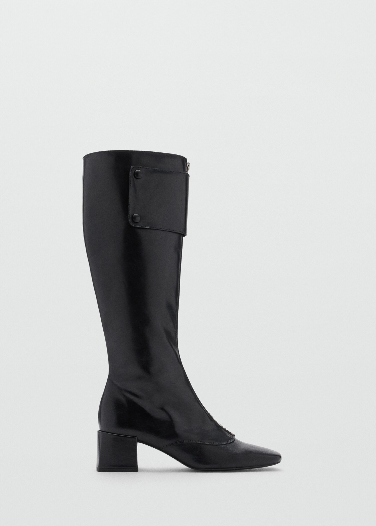 Zipper leather boots - Article without model