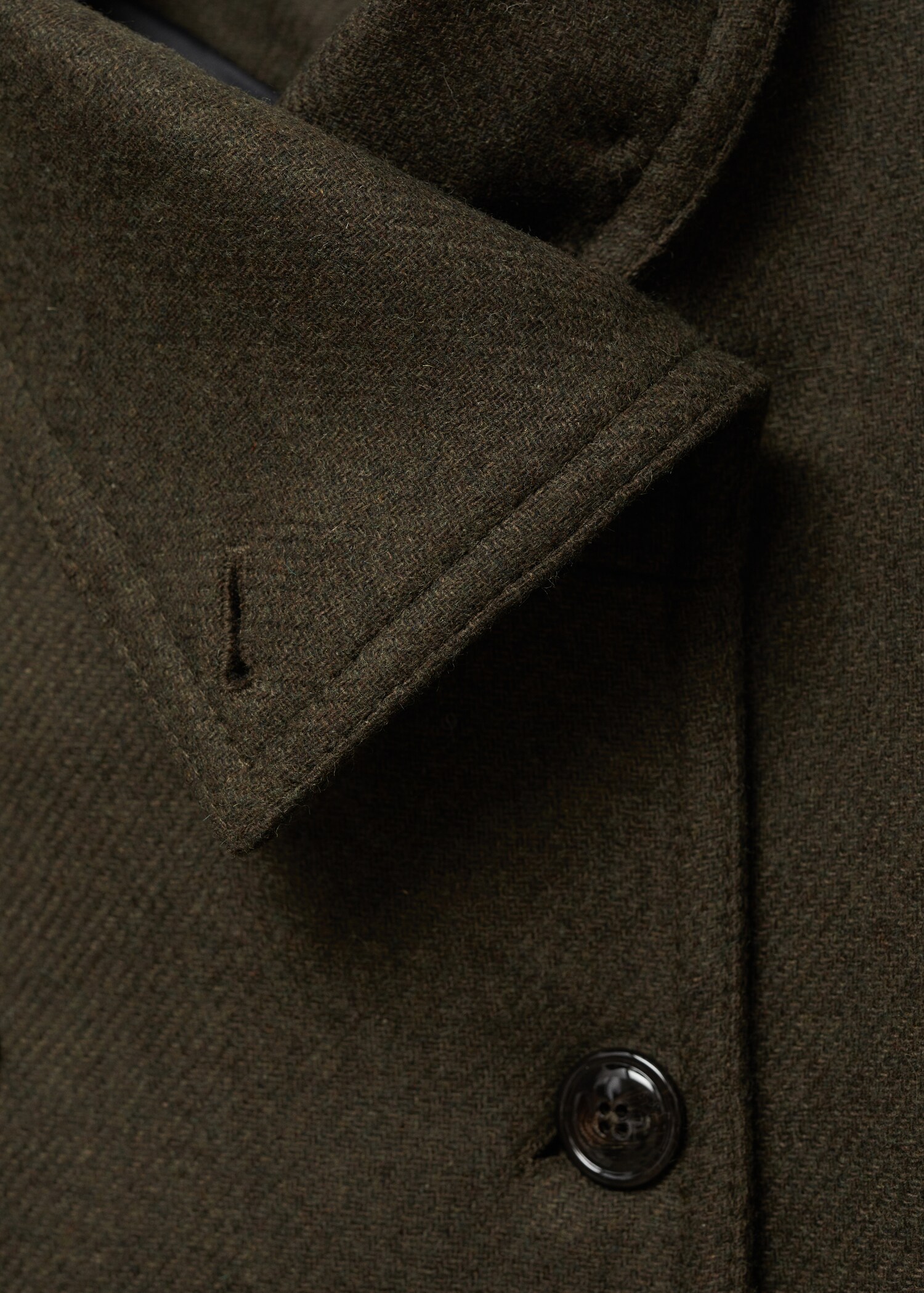Double-breasted wool coat - Details of the article 8