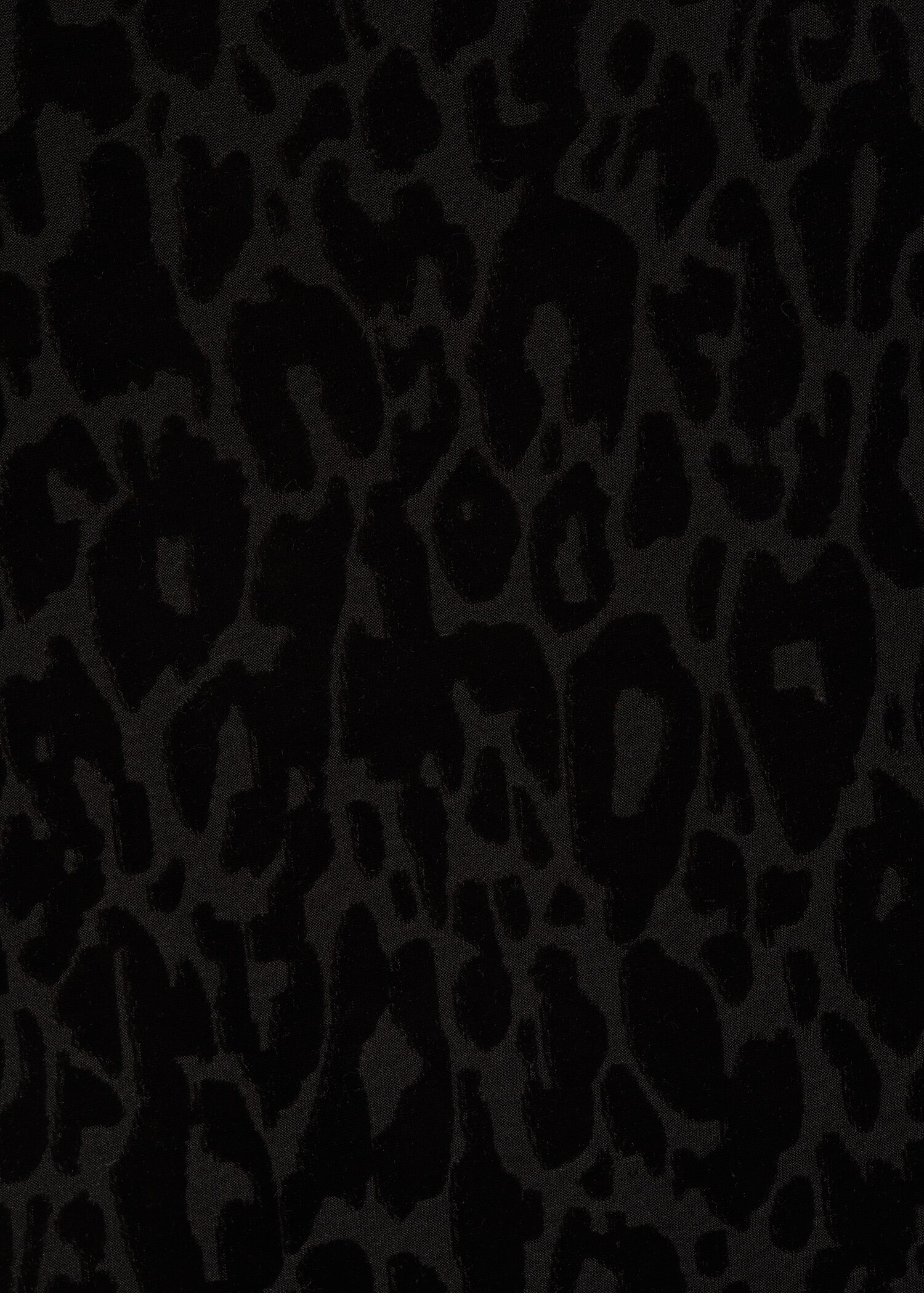 Krótka sukienka z aksamitu w lamparcie cętki - Szczegóły artykułu 0