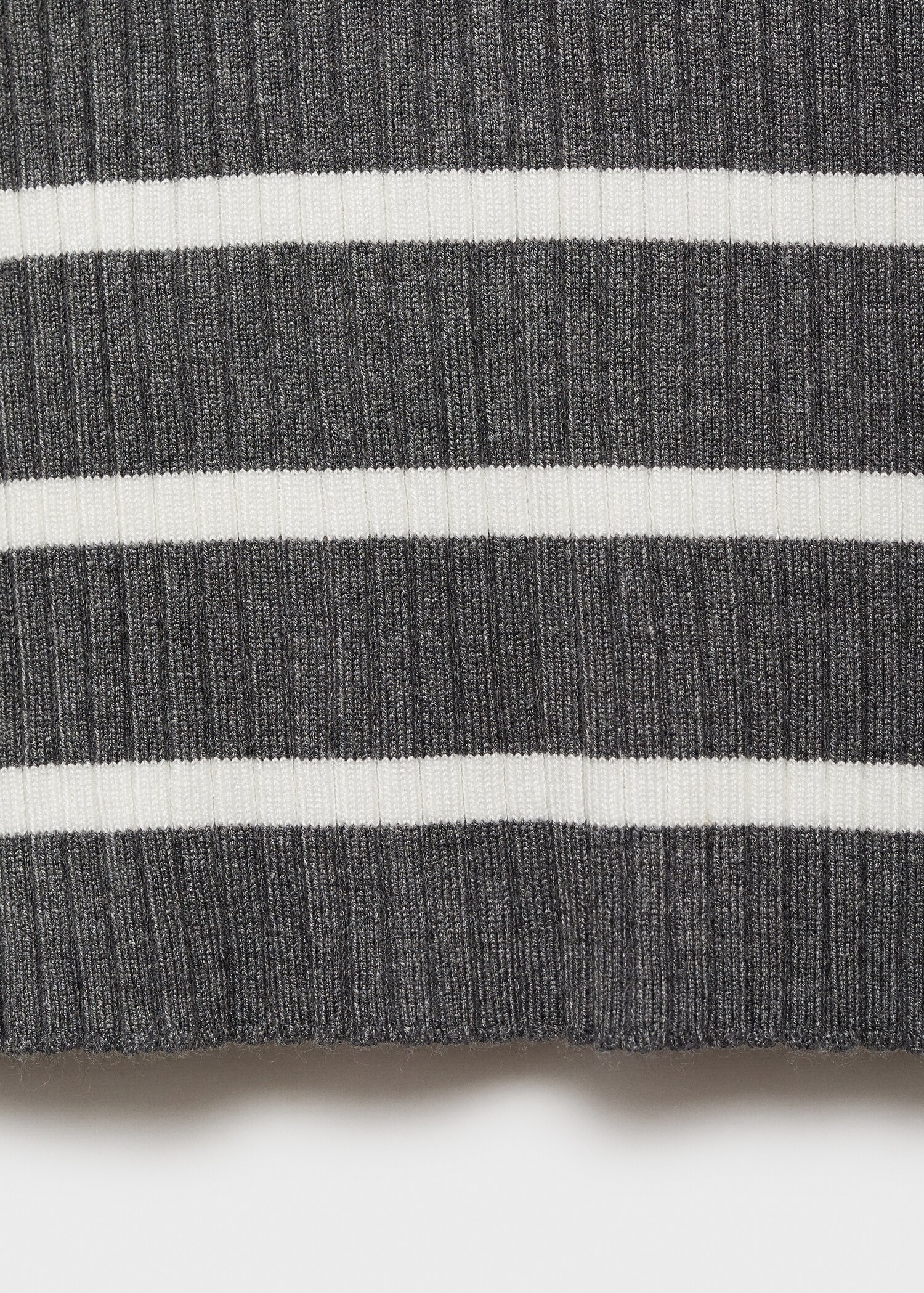 Ripp-Pullover mit Rollkragen - Detail des Artikels 0