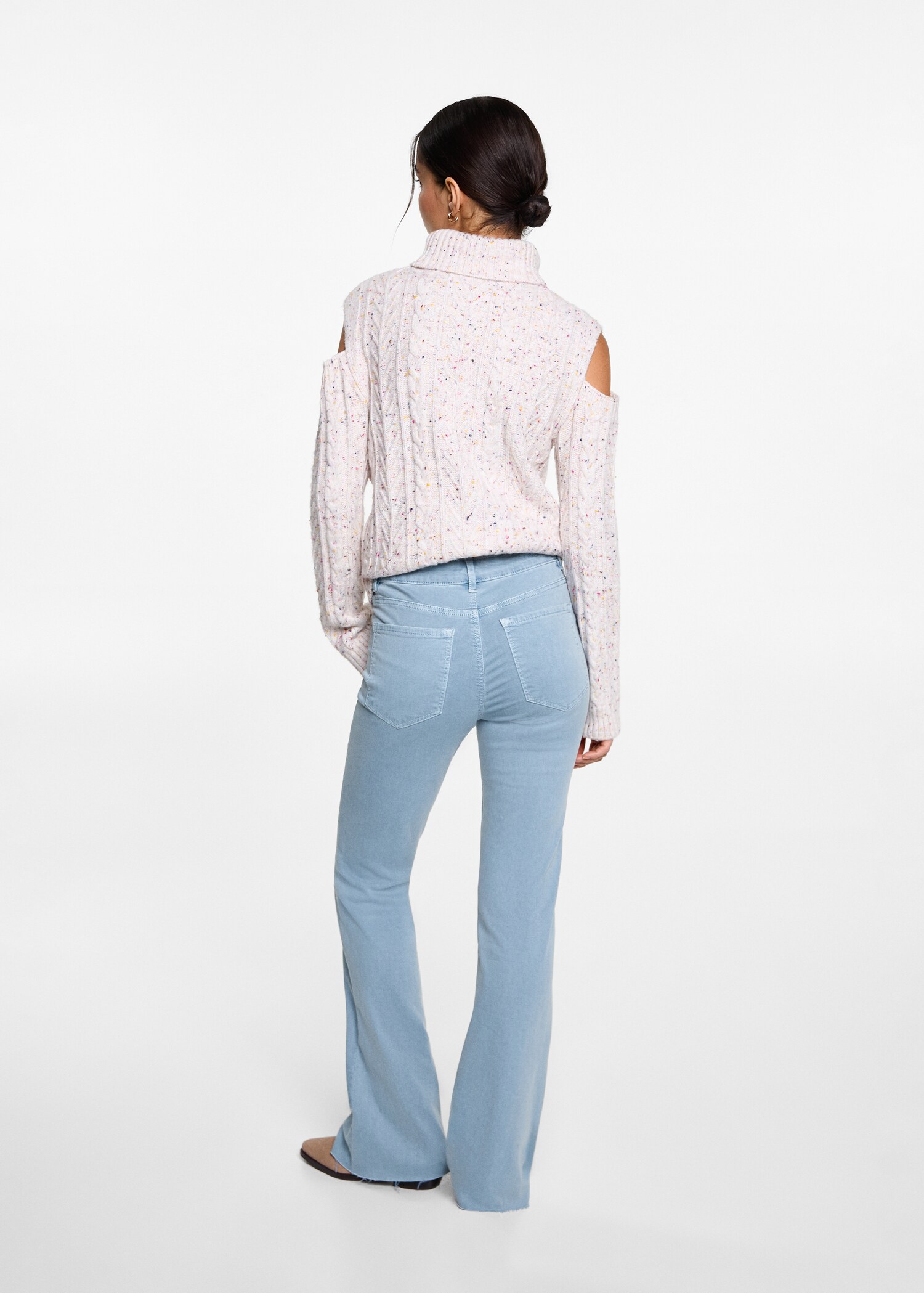 Flared trousers - Reverse of the article