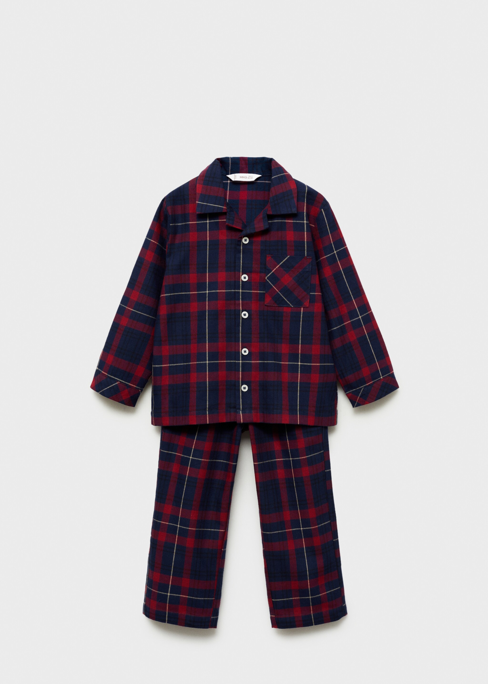 Lange kerstpyjama - Artikel zonder model