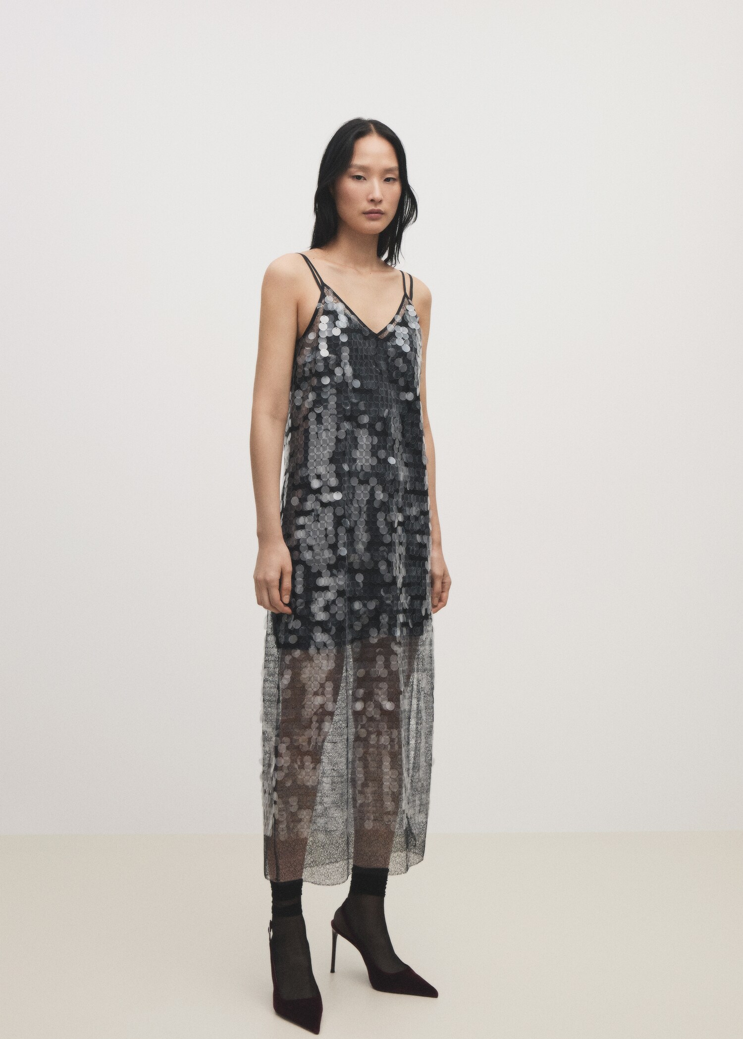 Robe disques semi-transparente - Détail de l'article 7