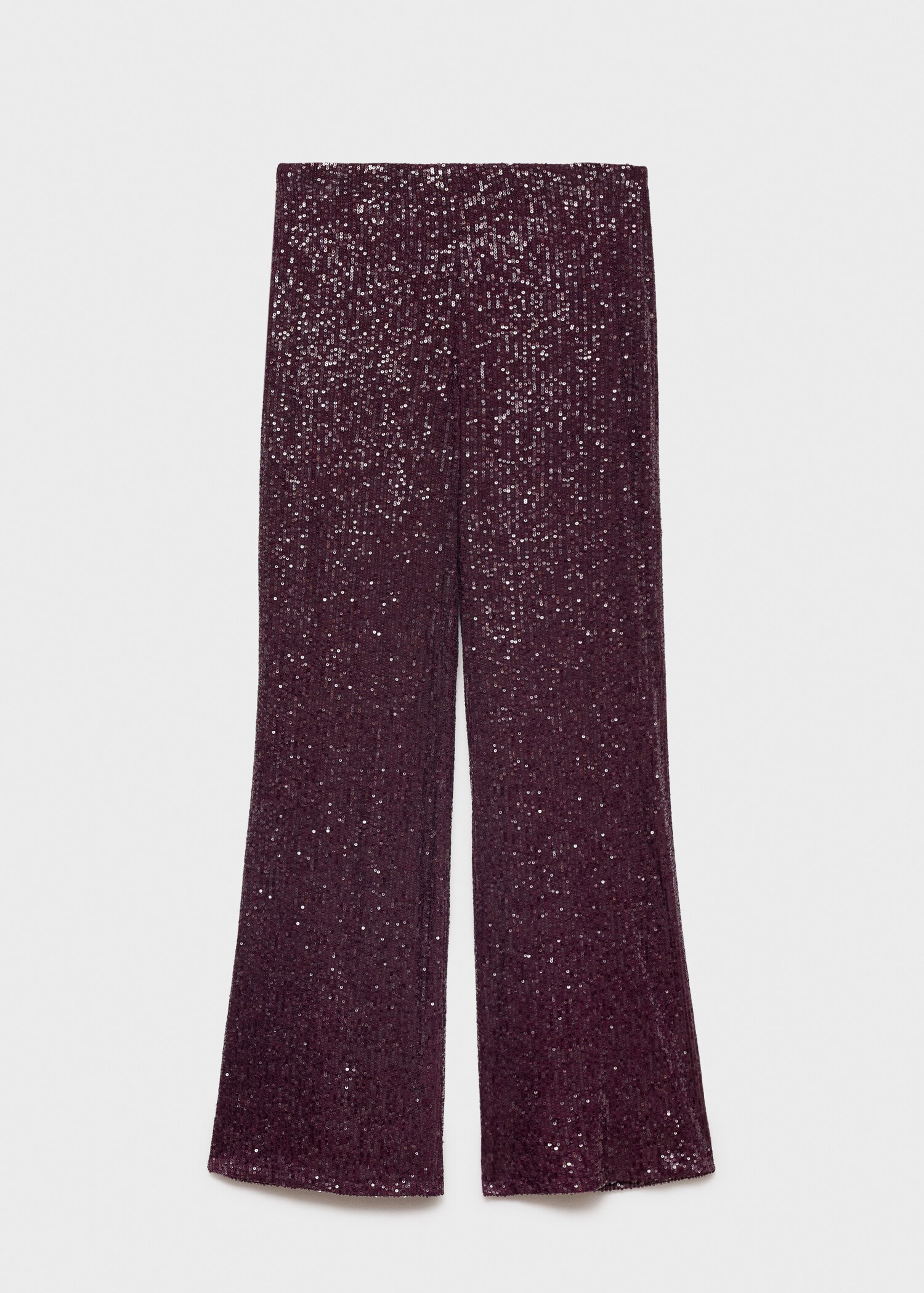 Sequined palazzo trousers - Article without model