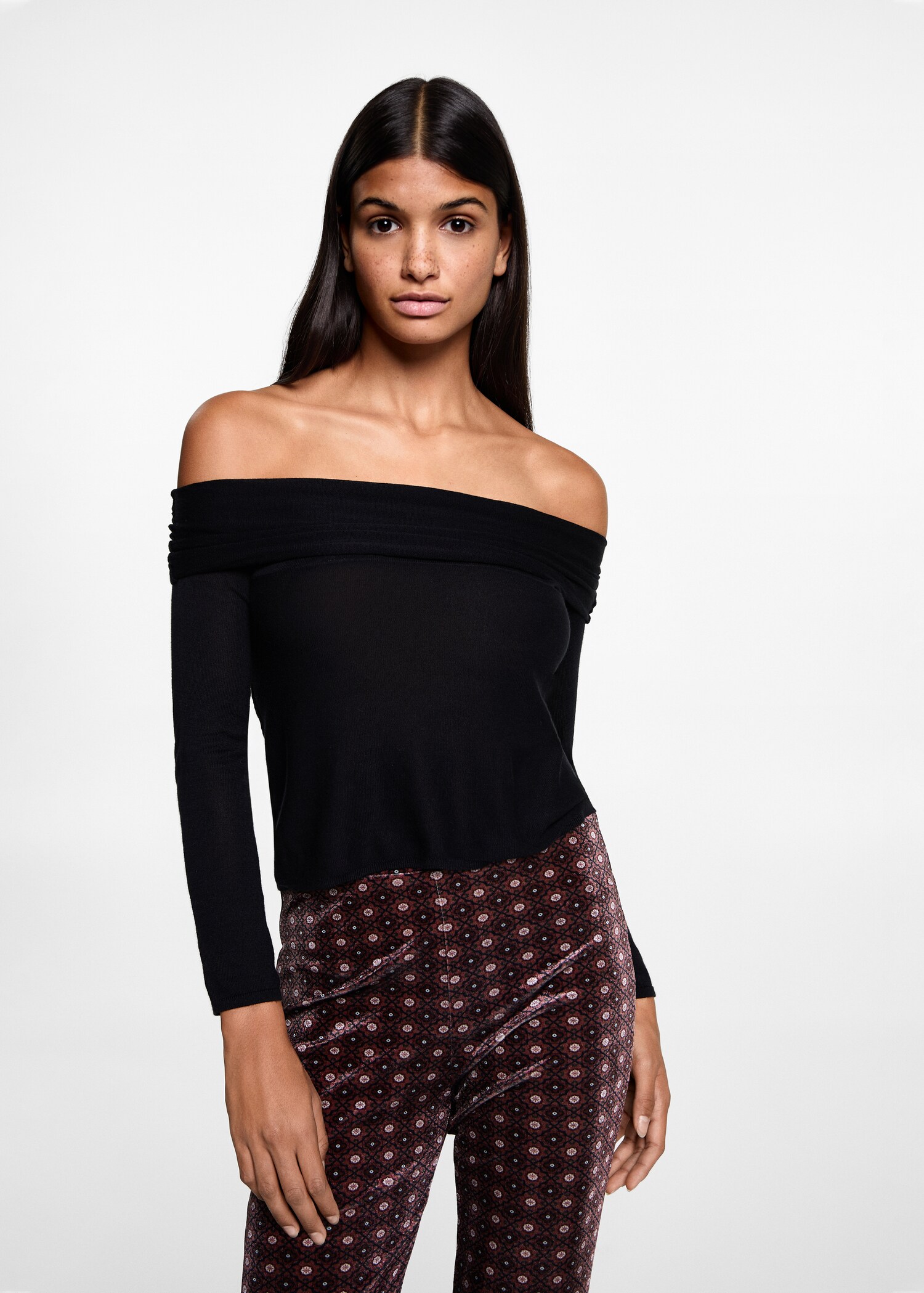 Leggings flare estampat vellut - Pla mig