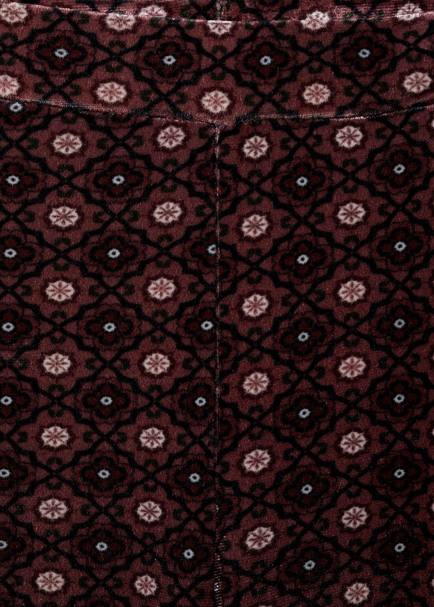 Leggings flare estampat vellut - Detall de l'article 8