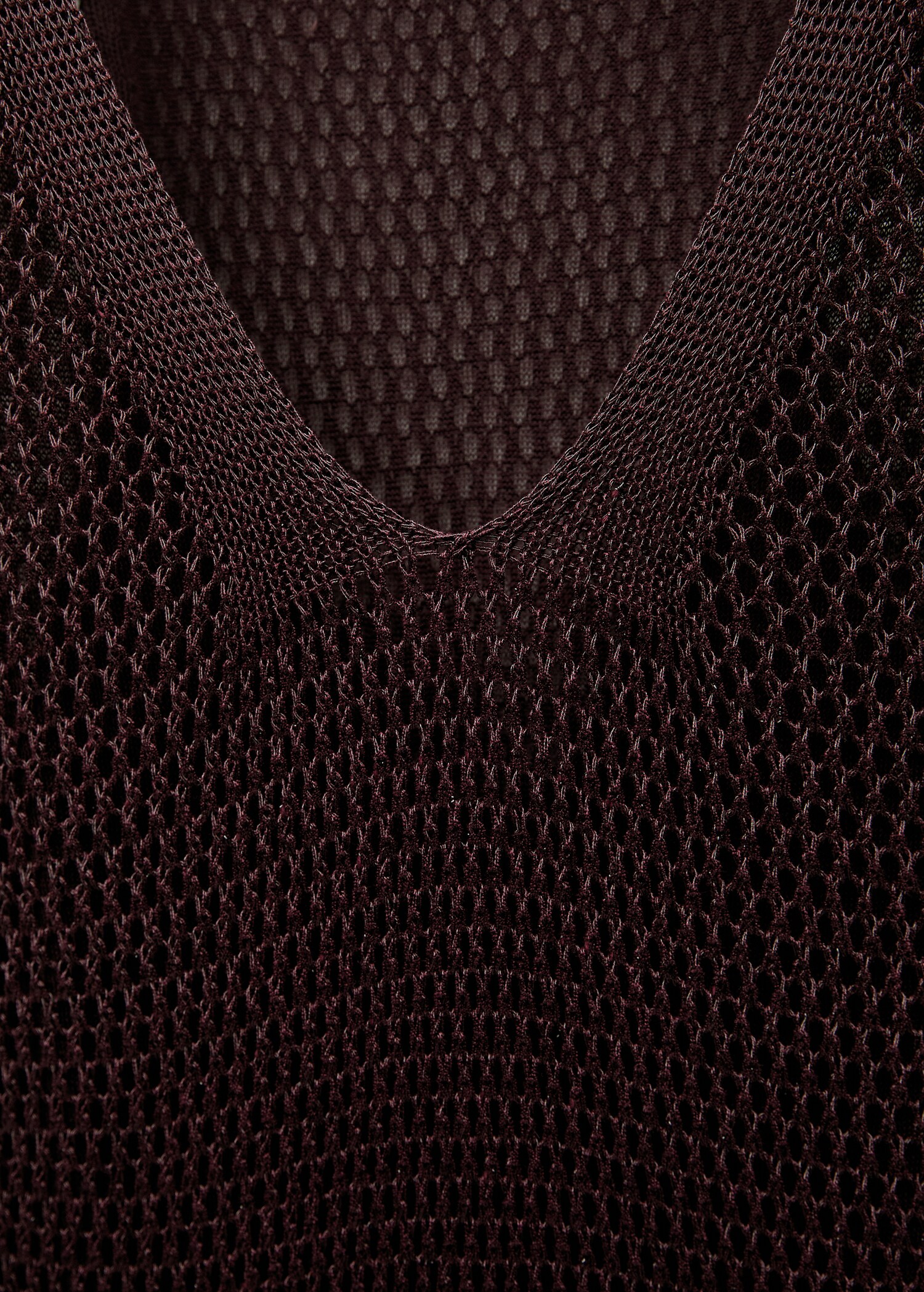 Rupičasta pletena haljina sa sjajnim nitima - Detalji artikla 8