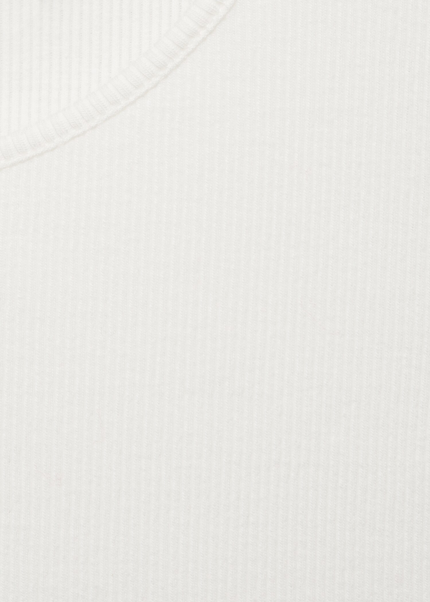 Ribbed cotton top - Details of the article 8