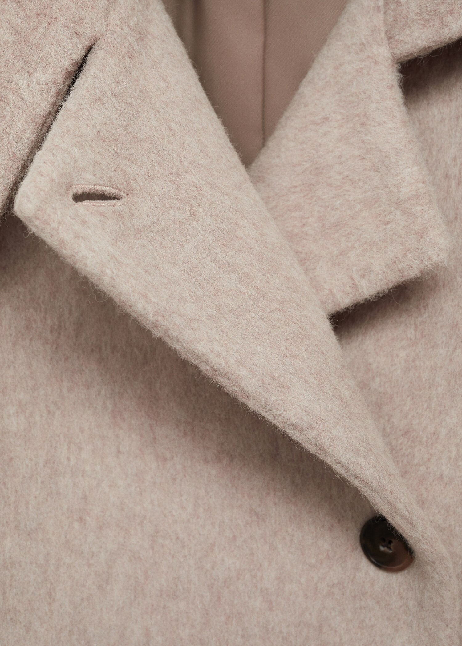 Turtleneck wool coat - Details of the article 0