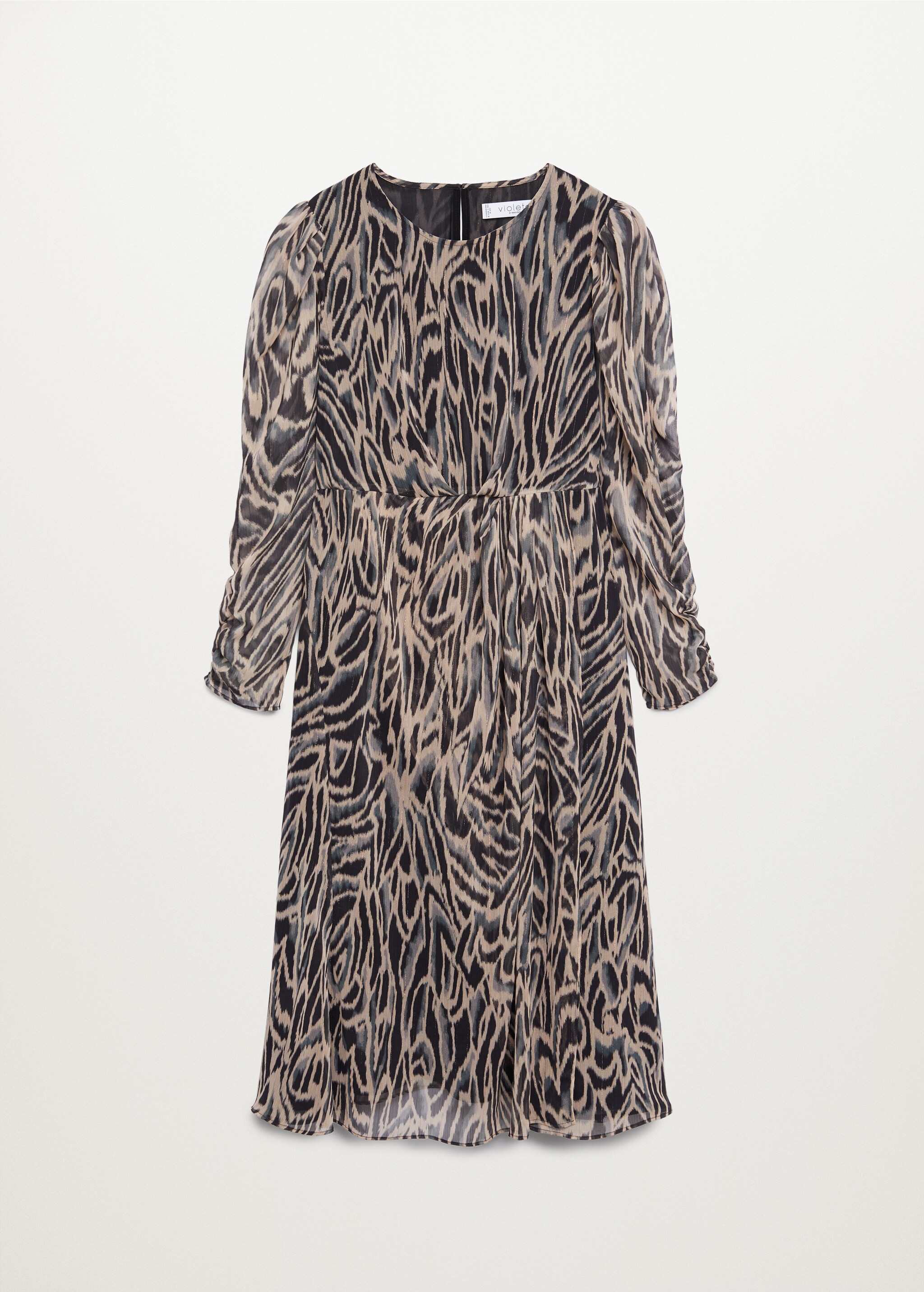 Vestido estampado midi - Artículo sin modelo