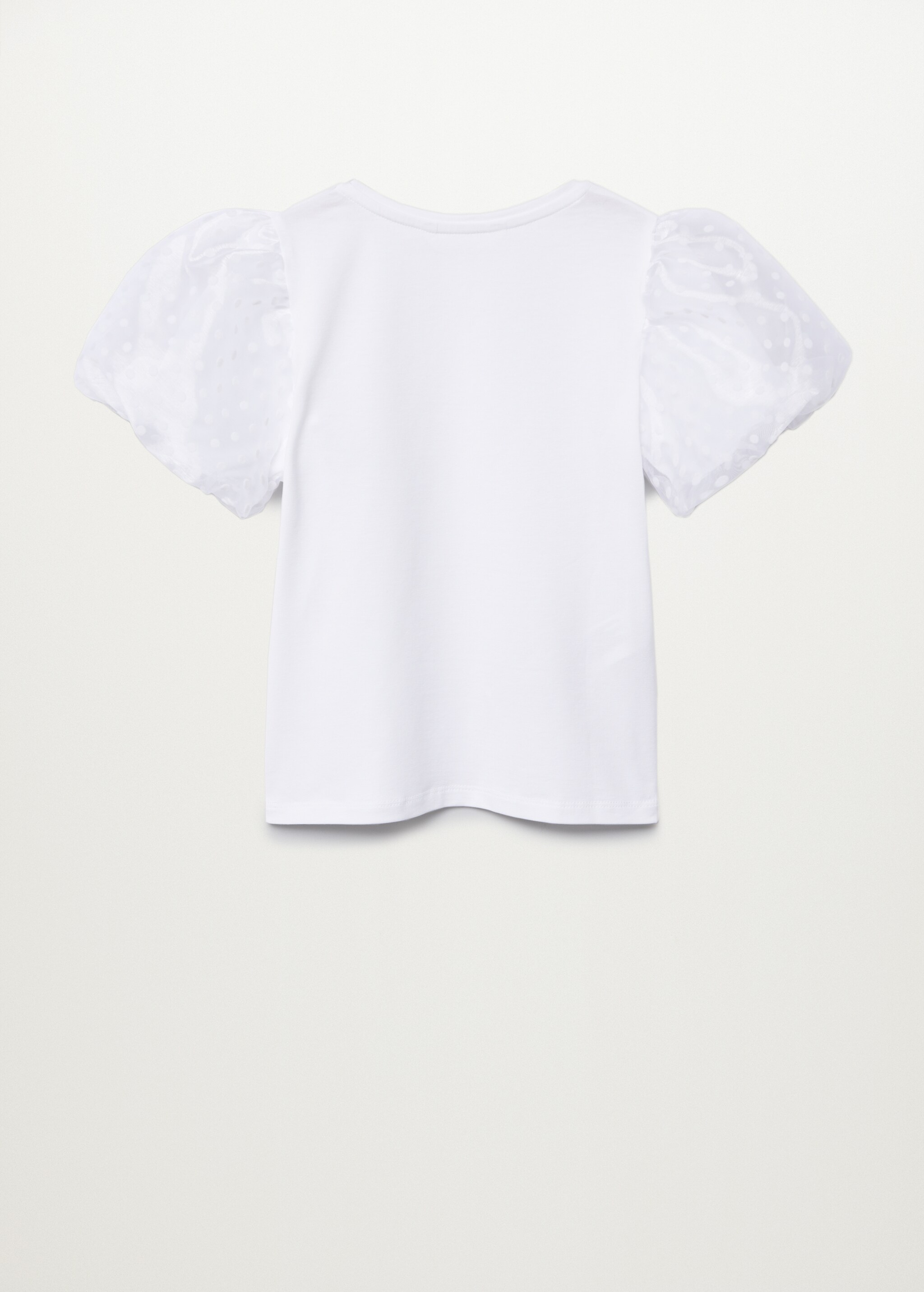 Camiseta manga abullonada - Reverso del artículo