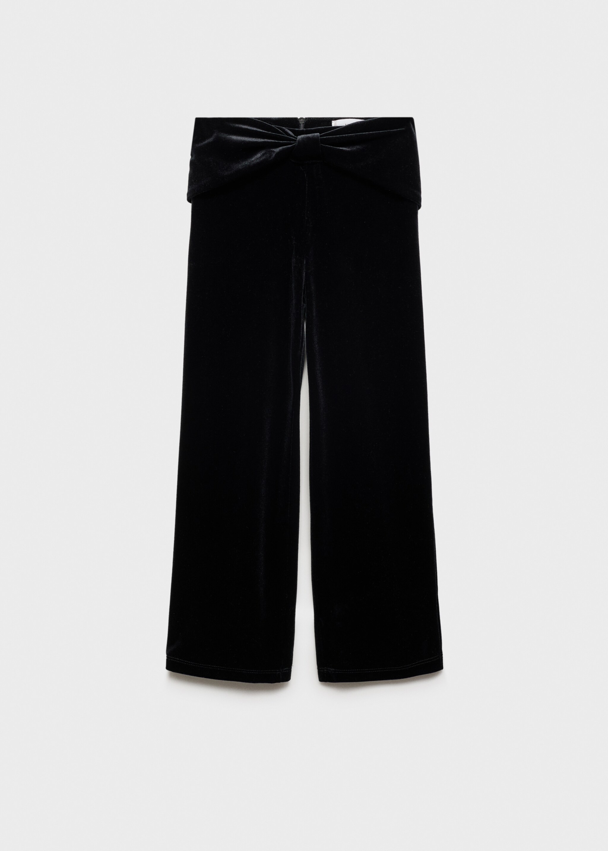 Pantaloni di velluto - Articolo senza modello, Nero. Ref: 77049232-00.