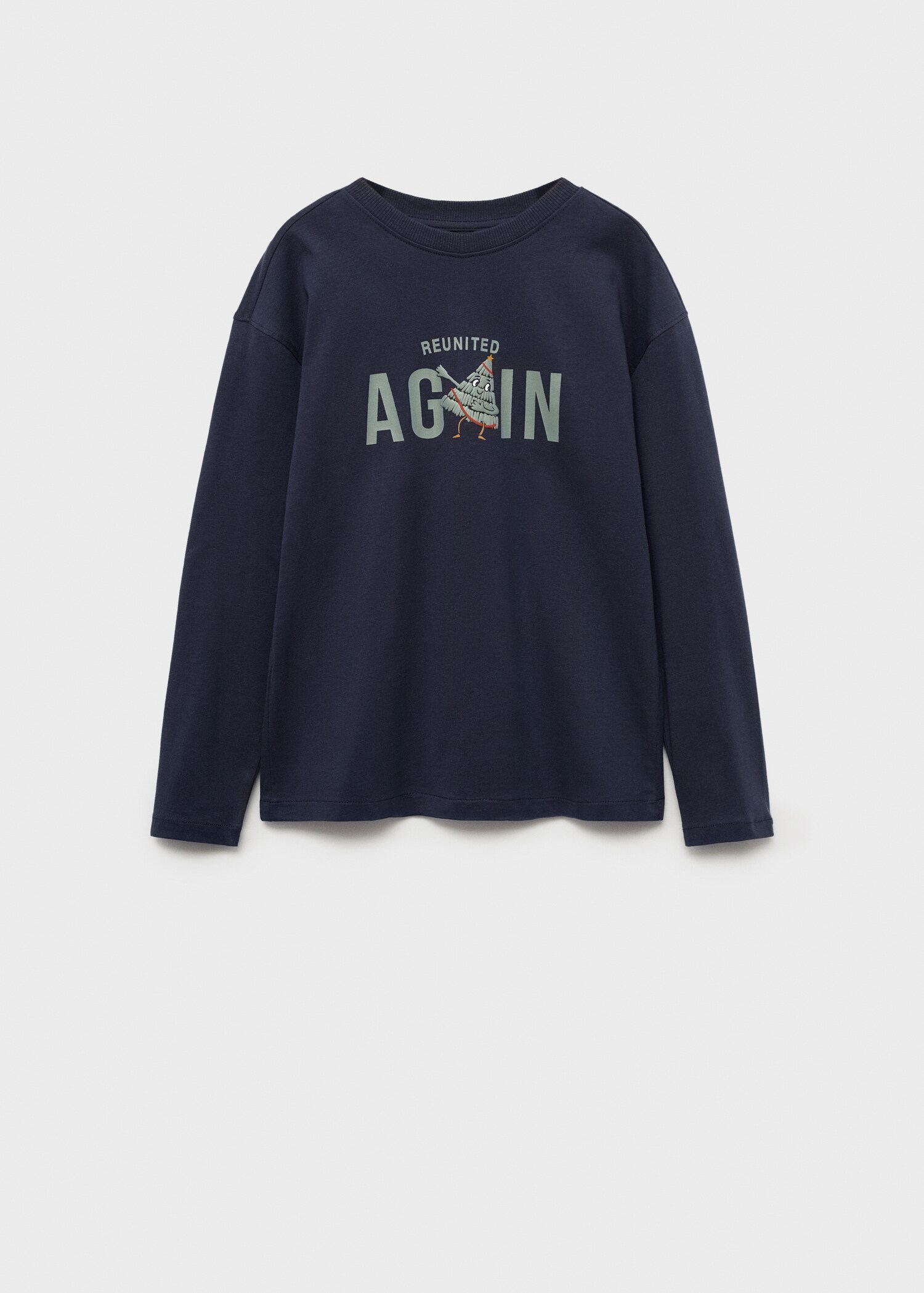 Long sleeve cotton t-shirt - Article without model