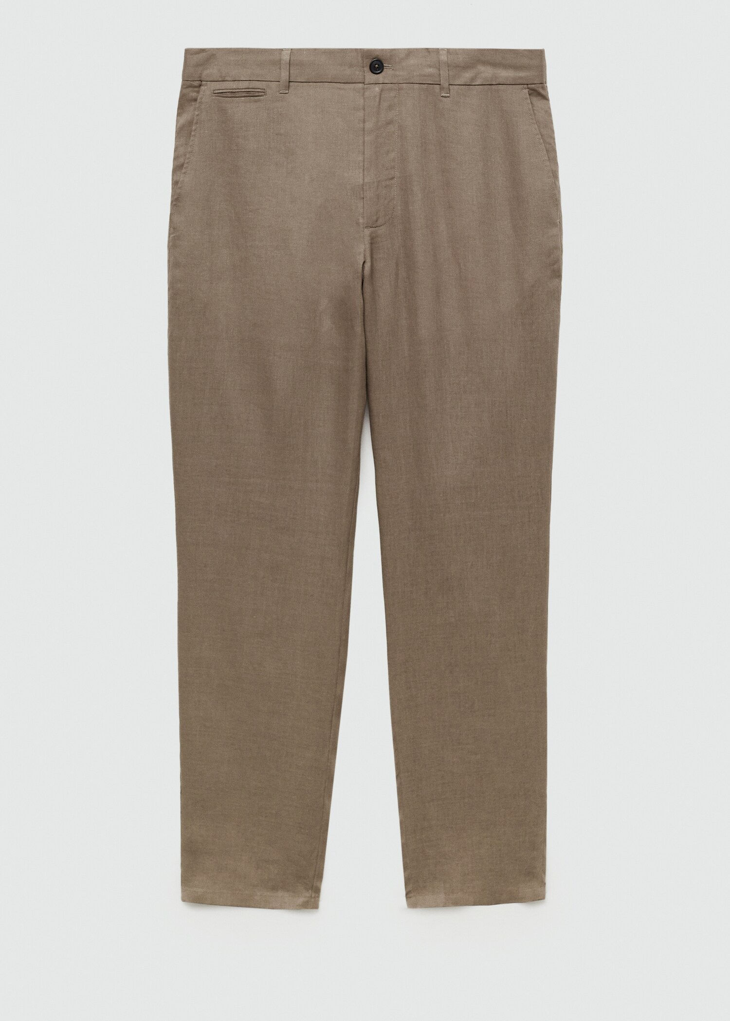 Παντελόνι 100% λινό slim fit - Προϊόν χωρίς μοντέλο