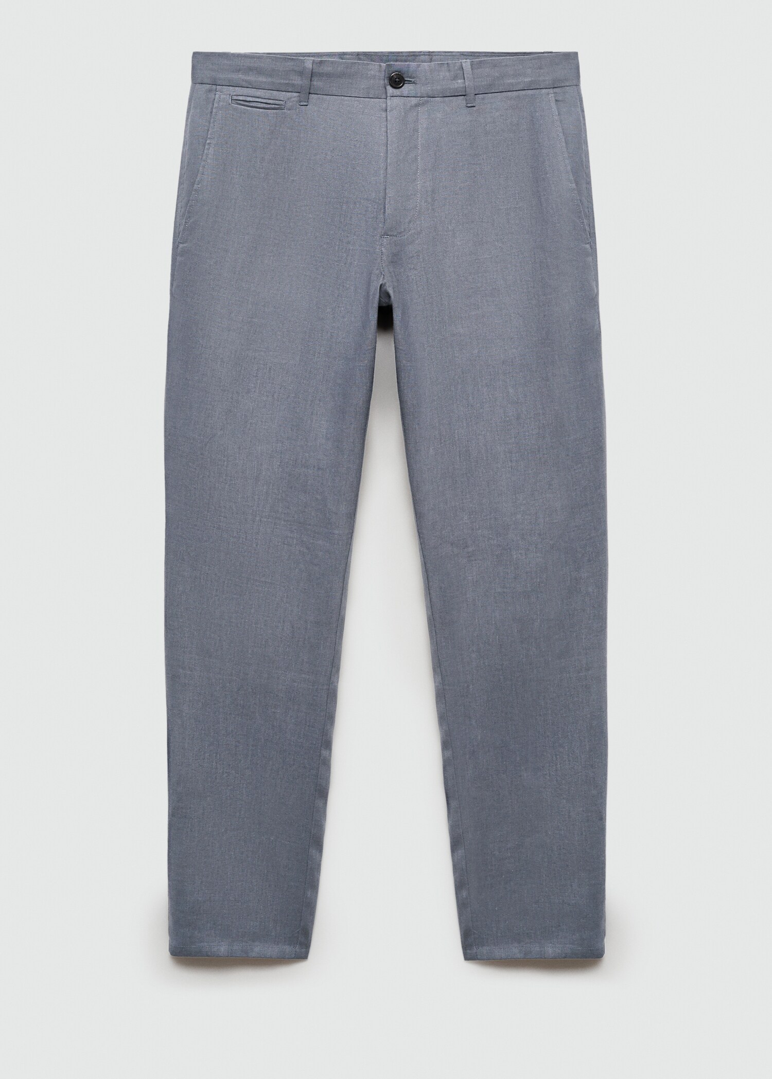 Παντελόνι 100% λινό slim fit - Προϊόν χωρίς μοντέλο