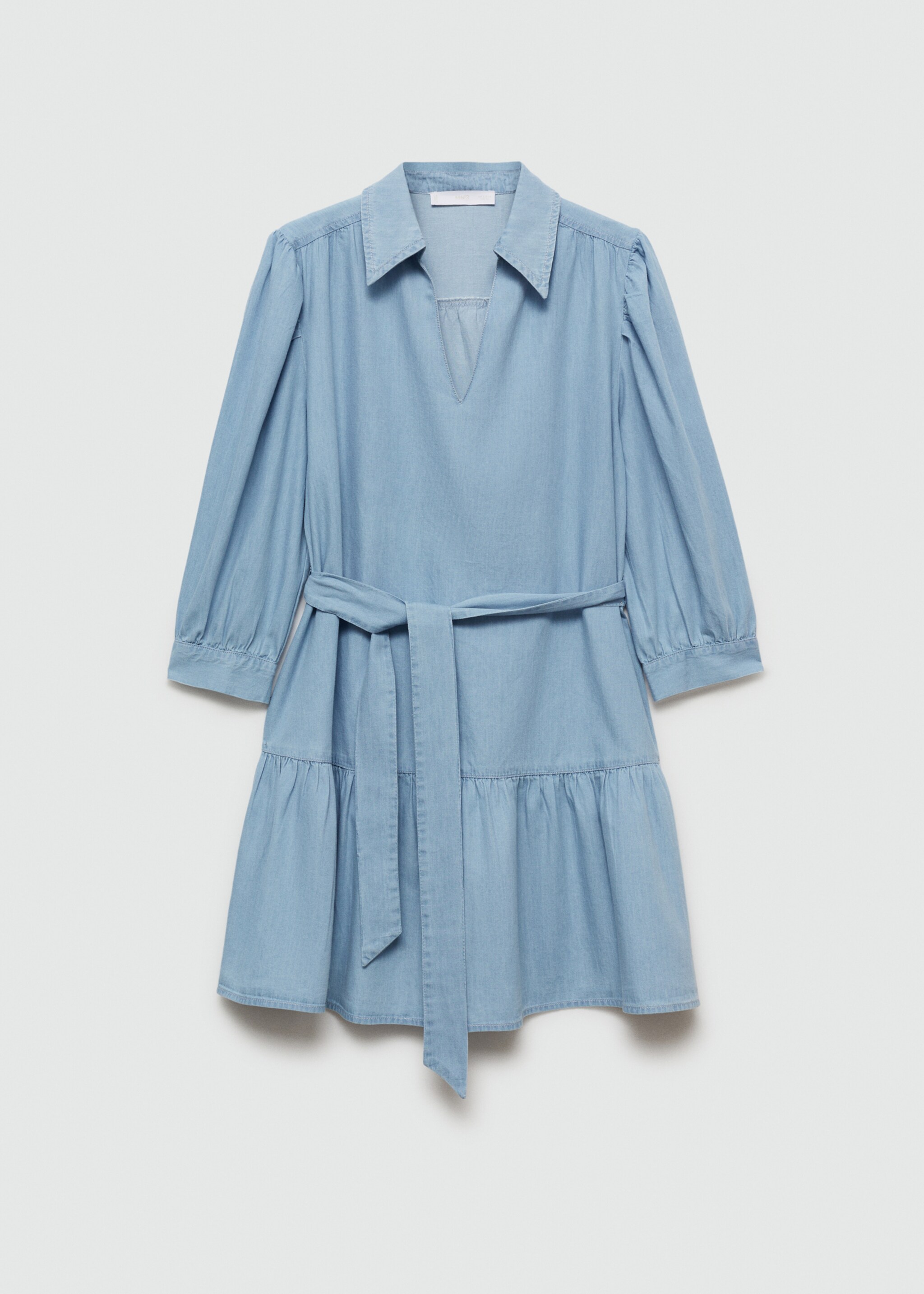 Kurzes Kleid mit Schleife - Artikel ohne Model