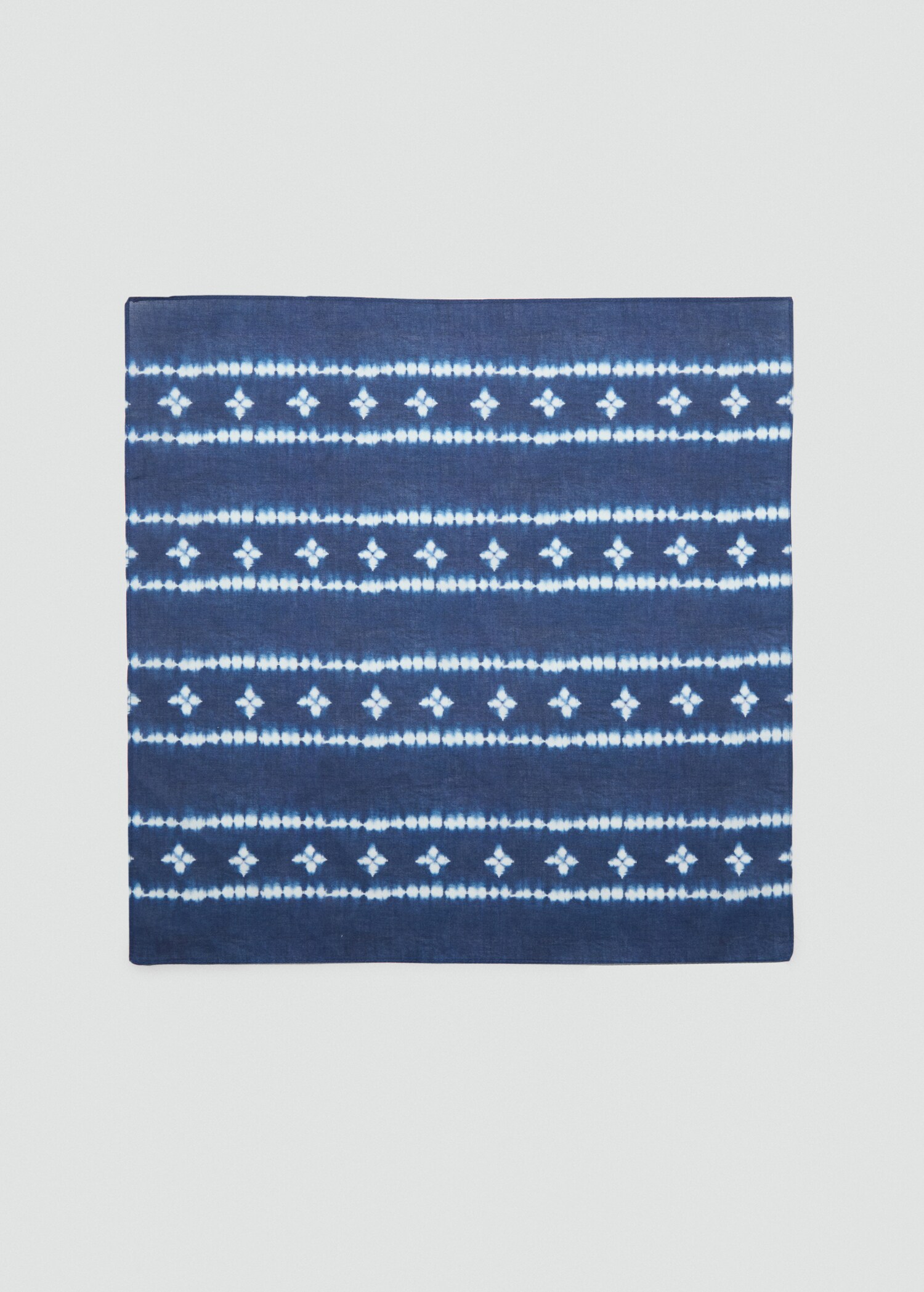 Printed cotton scarf - Article without model