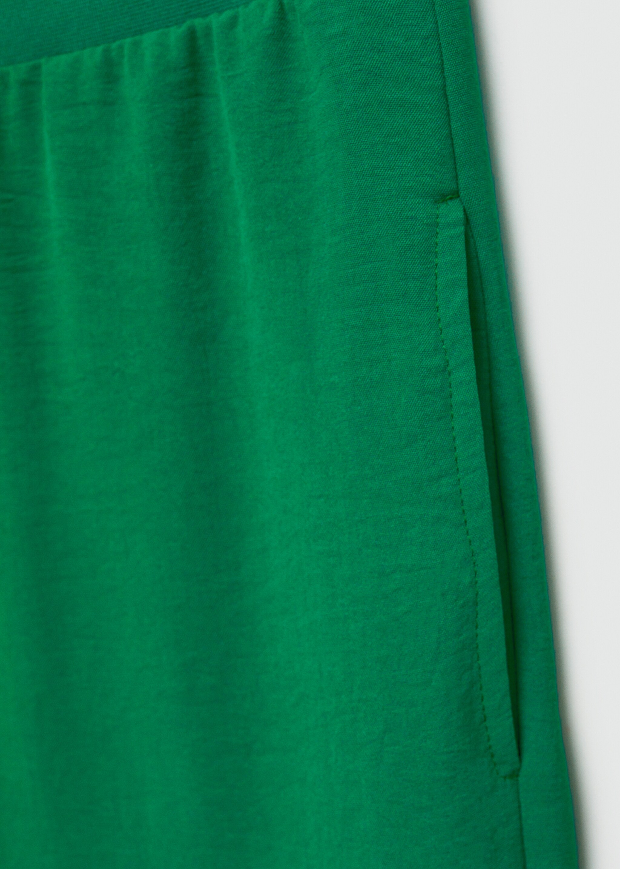 Wide leg fluid trousers - Details of the article 8