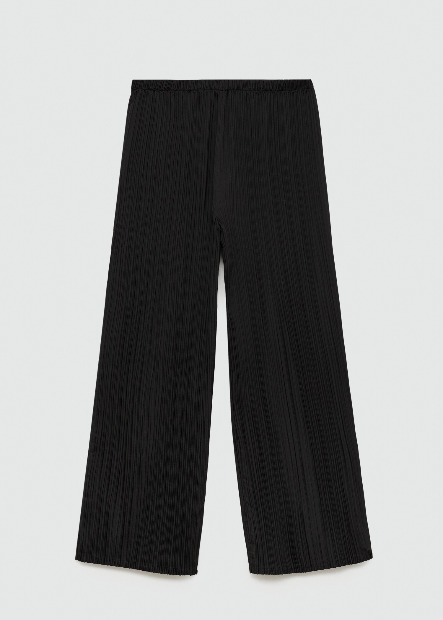 Fluid pleated pants - Article without model