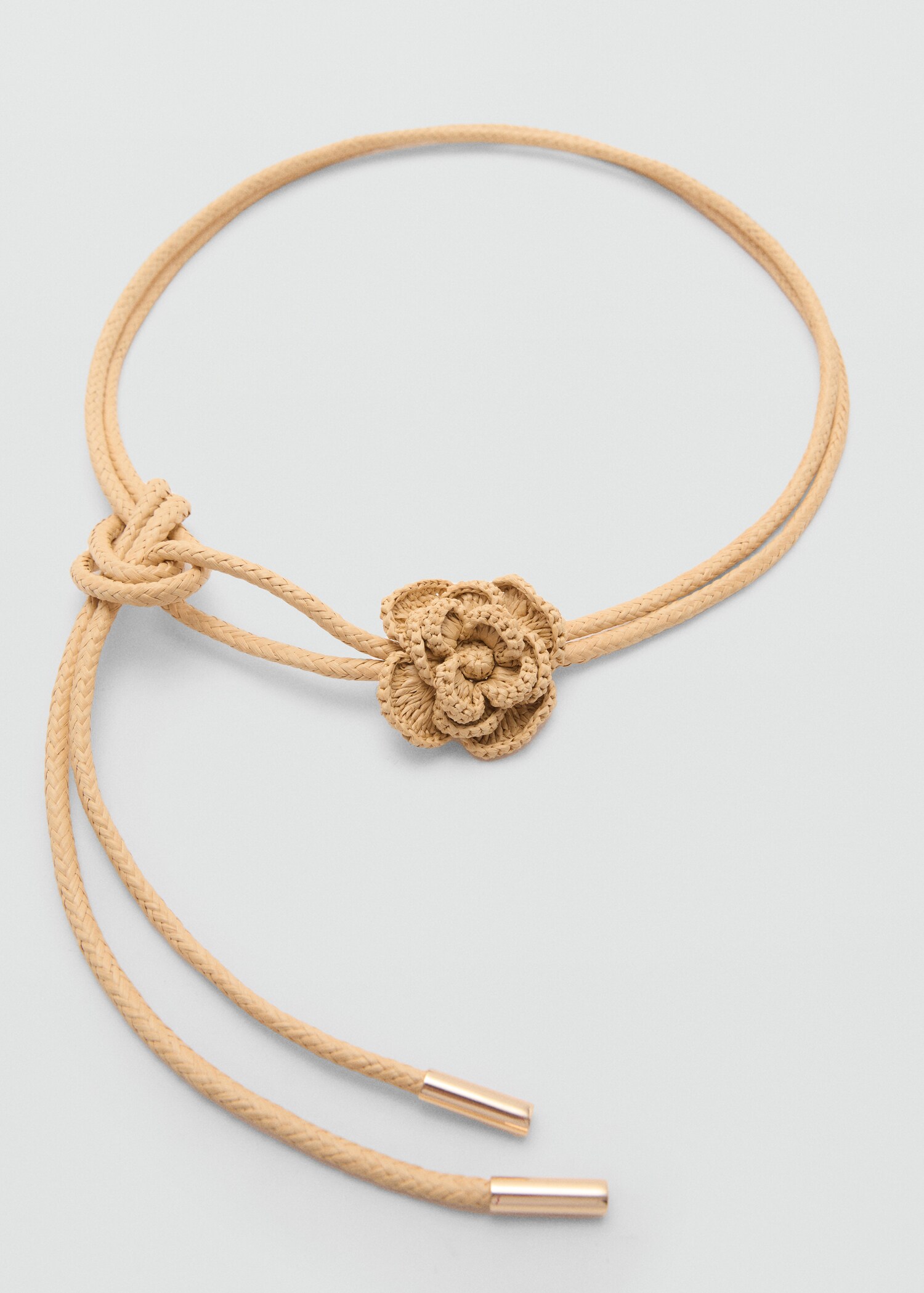 Braided floral belt - Details of the article 2
