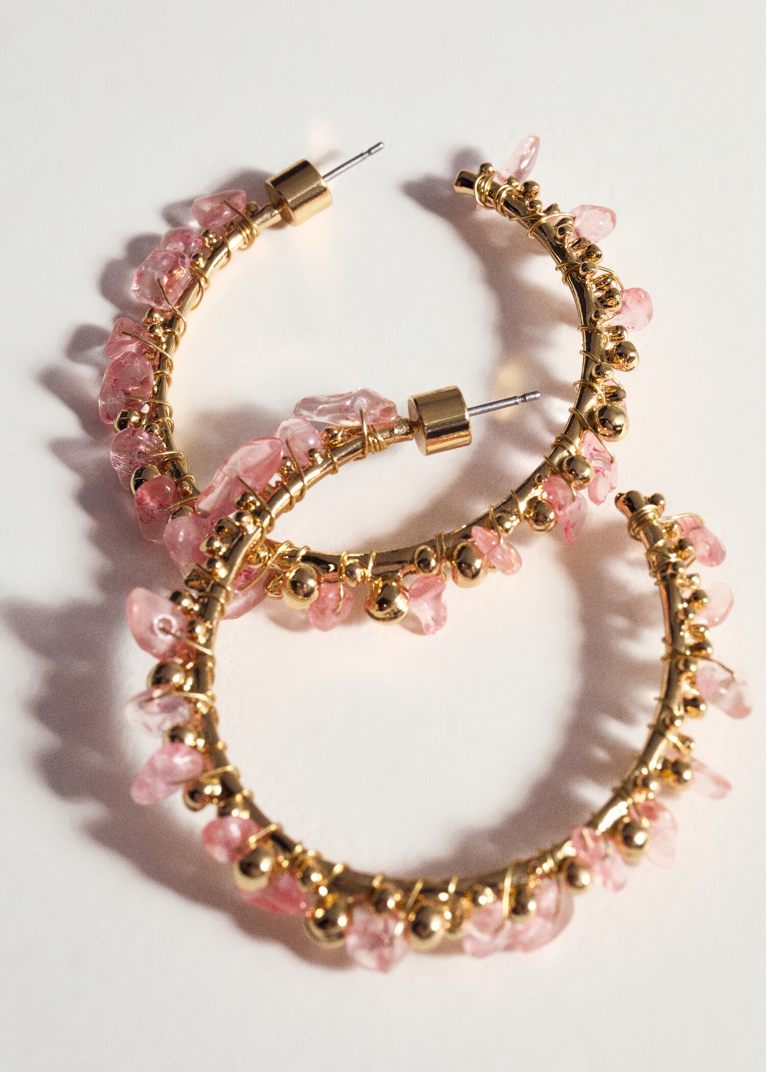 Bead hoop earrings - Details of the article 5