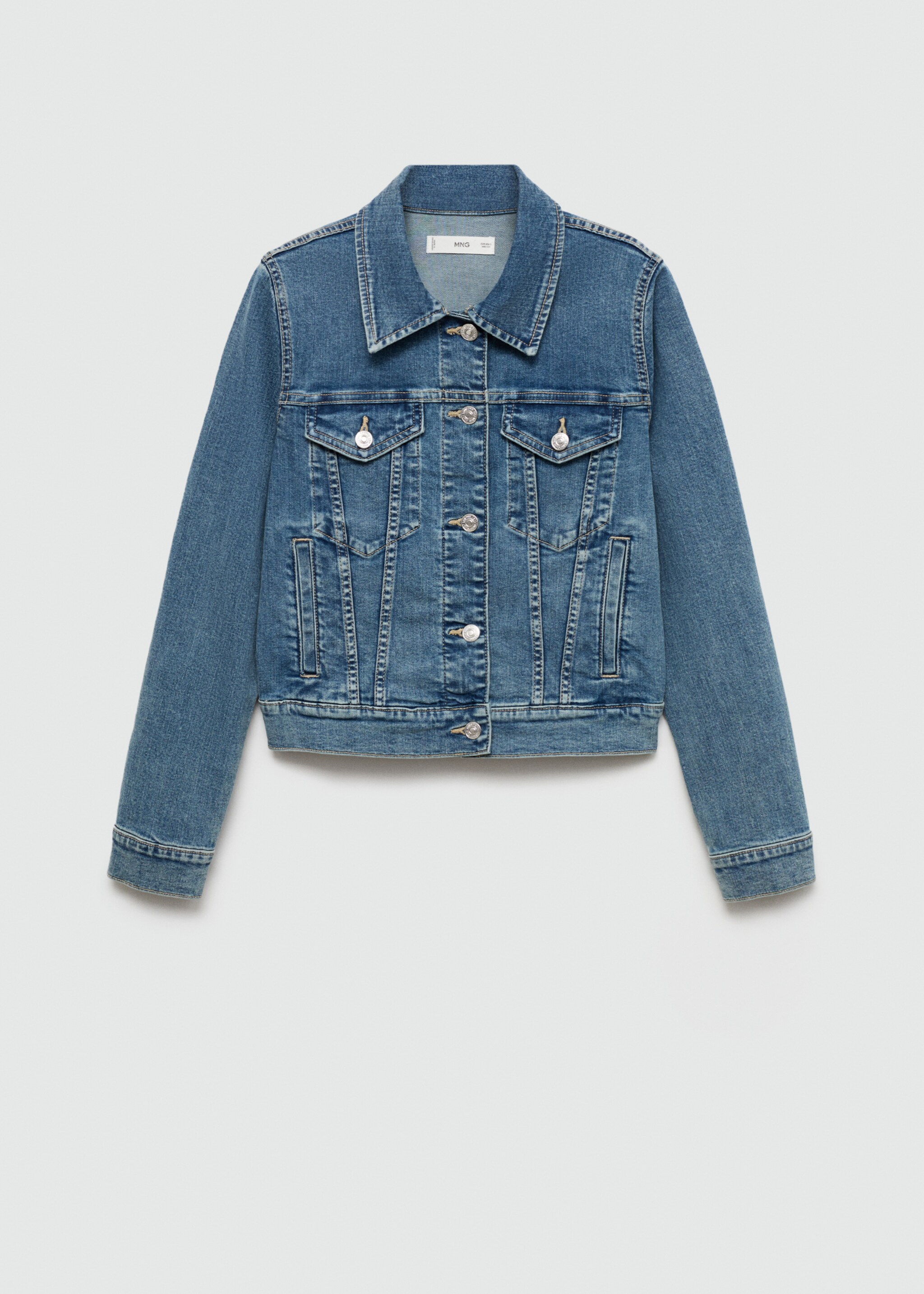 Blouson jean poches - Article sans modèle