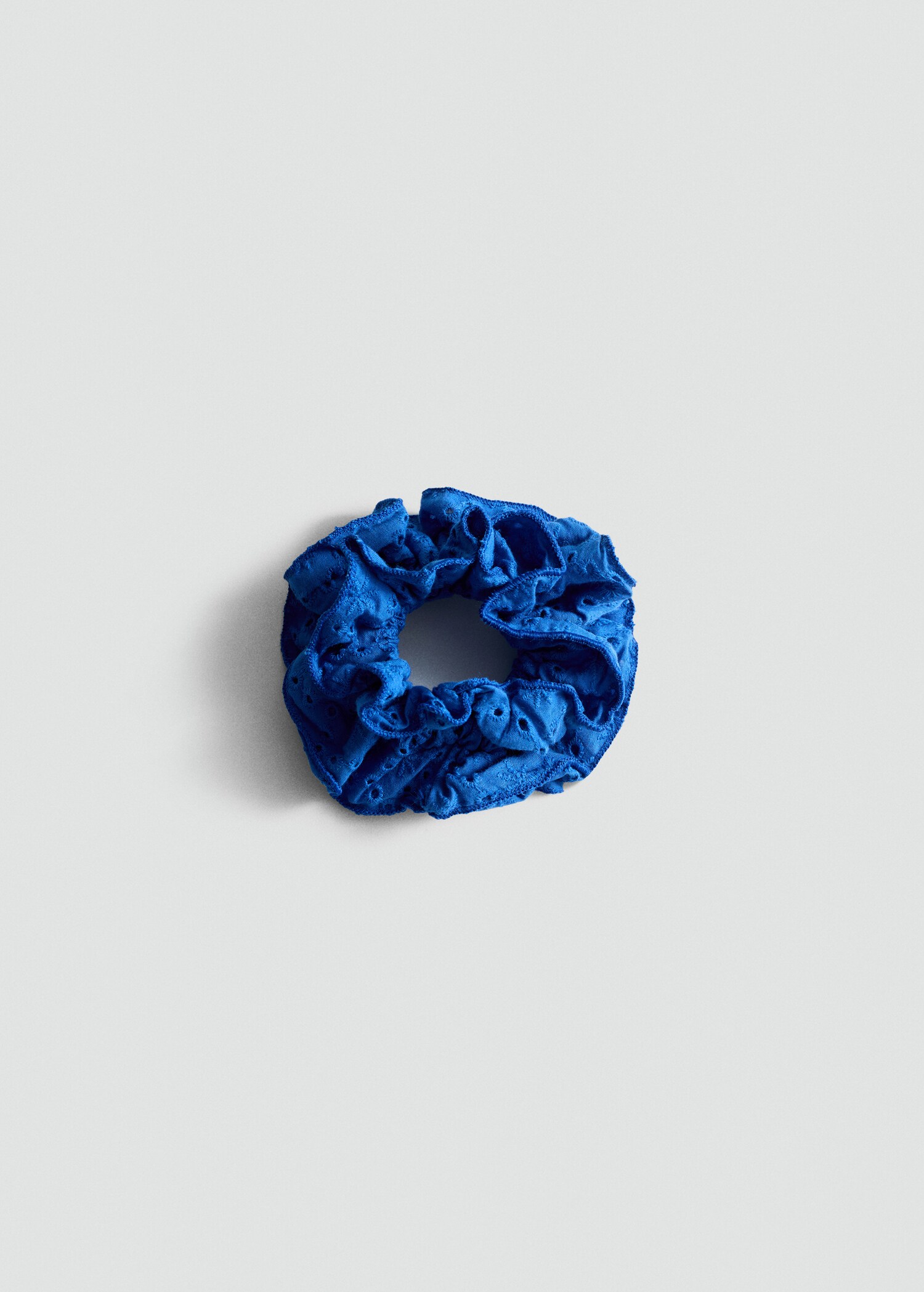Embroidered maxi-scrunchie - Article without model