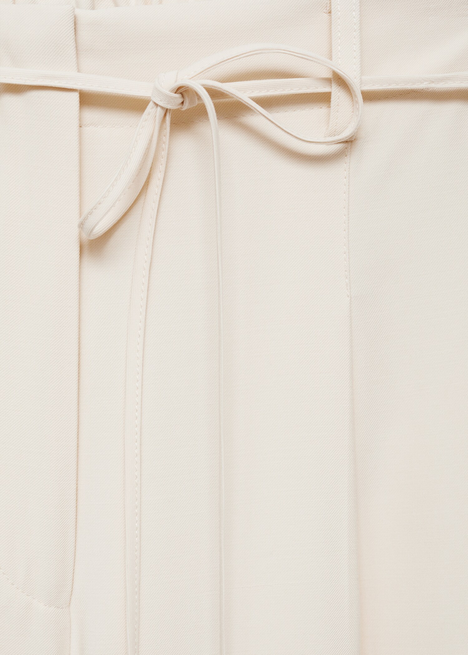Wideleg trousers with elastic waist - Details of the article 8
