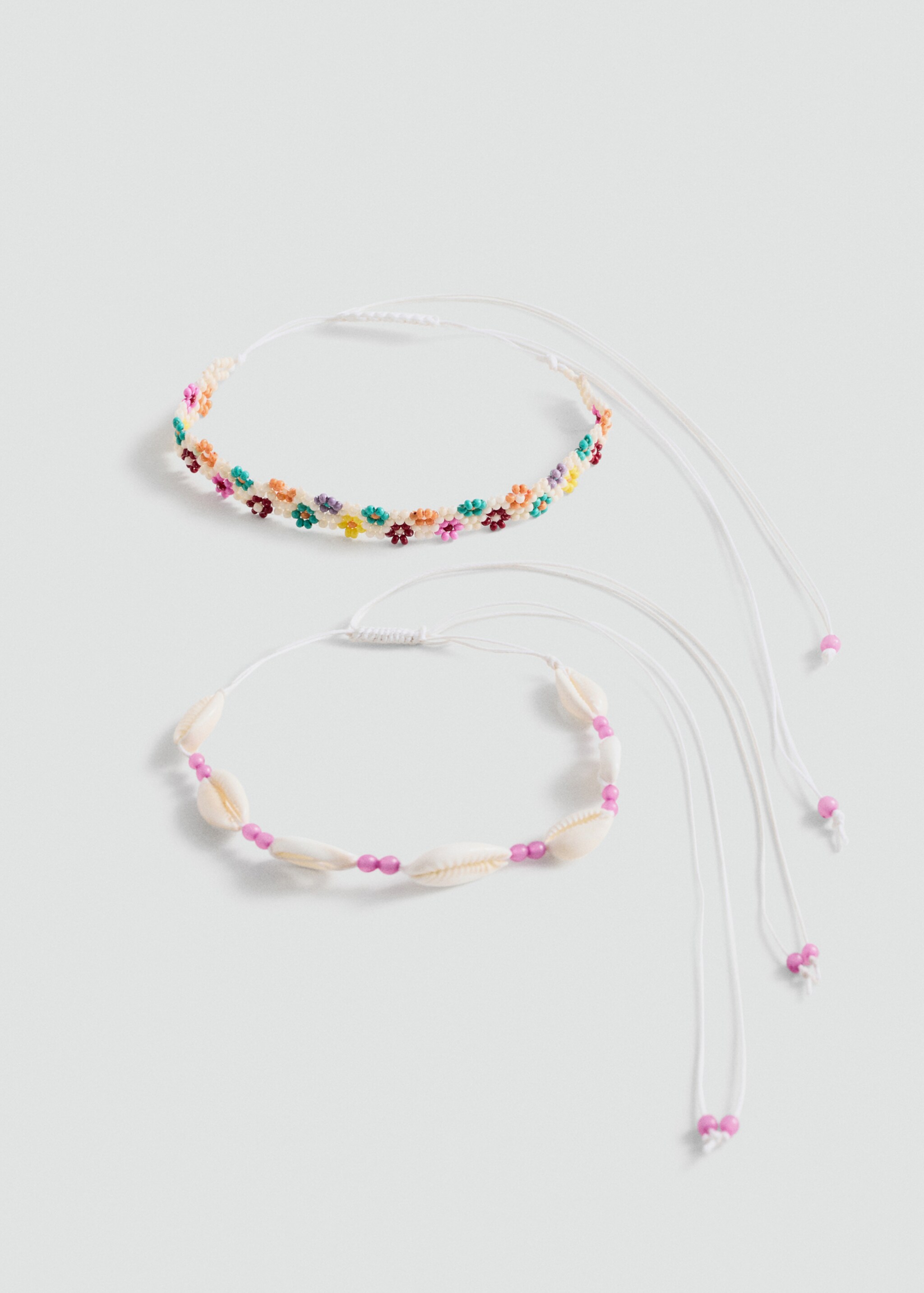 2er-Pack Choker - Artikel ohne Model, Lila. Ref: 77050288-00.