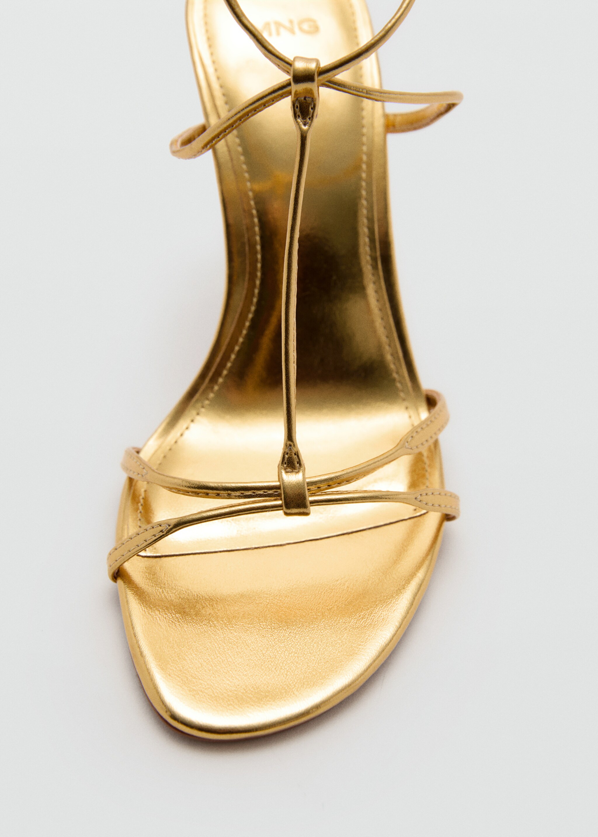 Metallic straps sandals - Details of the article 1