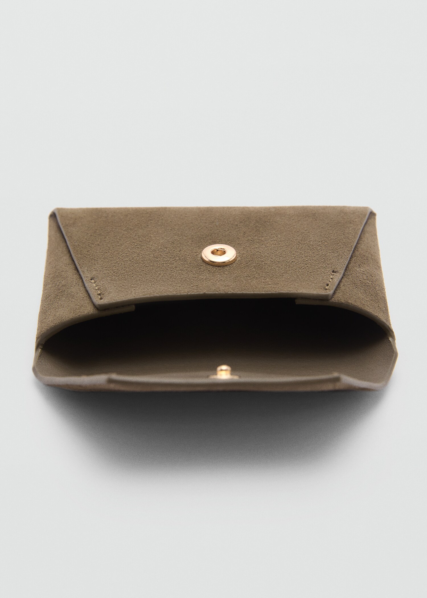 Leather purse - Medium plane