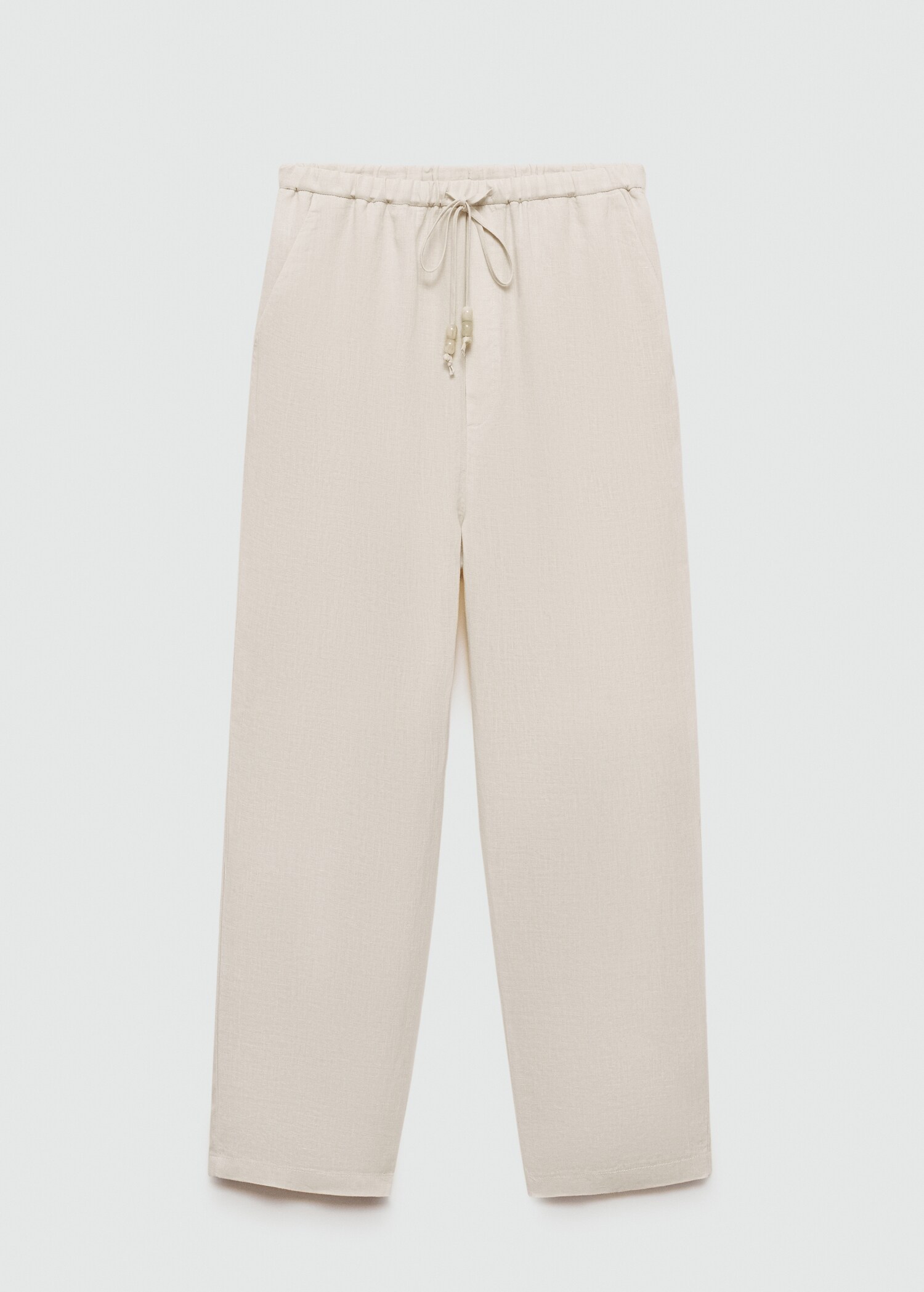 Linen jogger trousers - Article without model