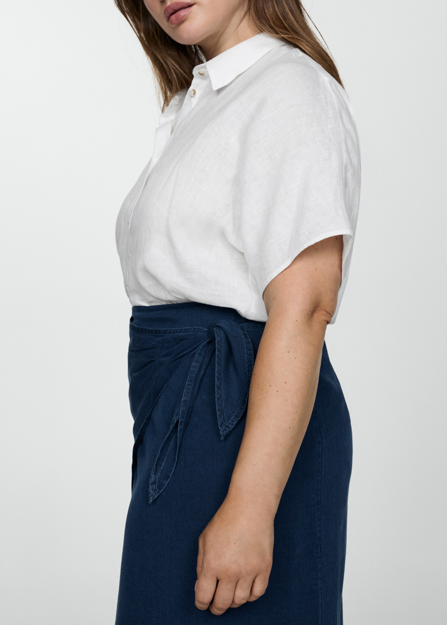 Lyocell sarong skirt - Details of the article 4