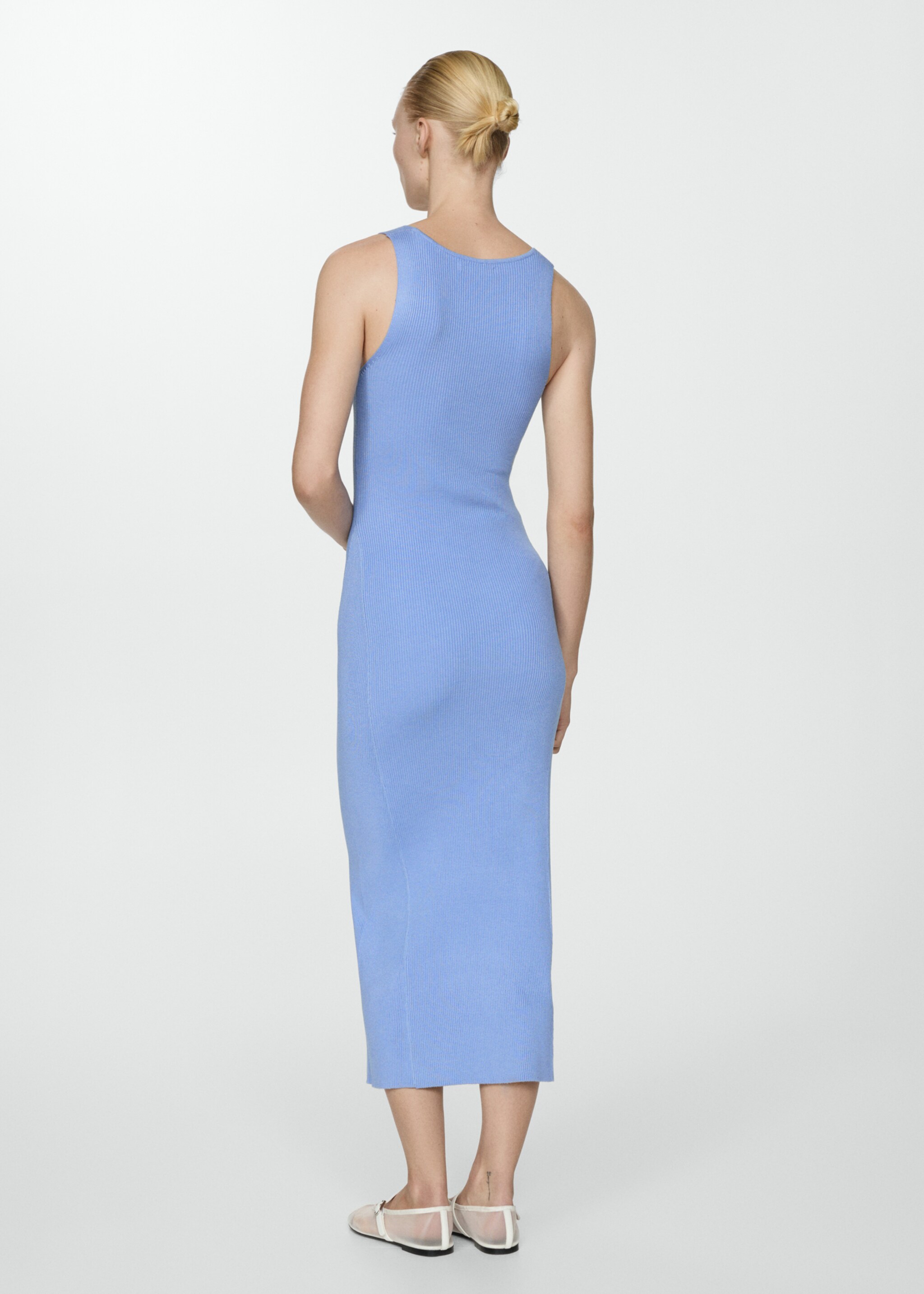Vestido tirantes punto - Reverso del artículo