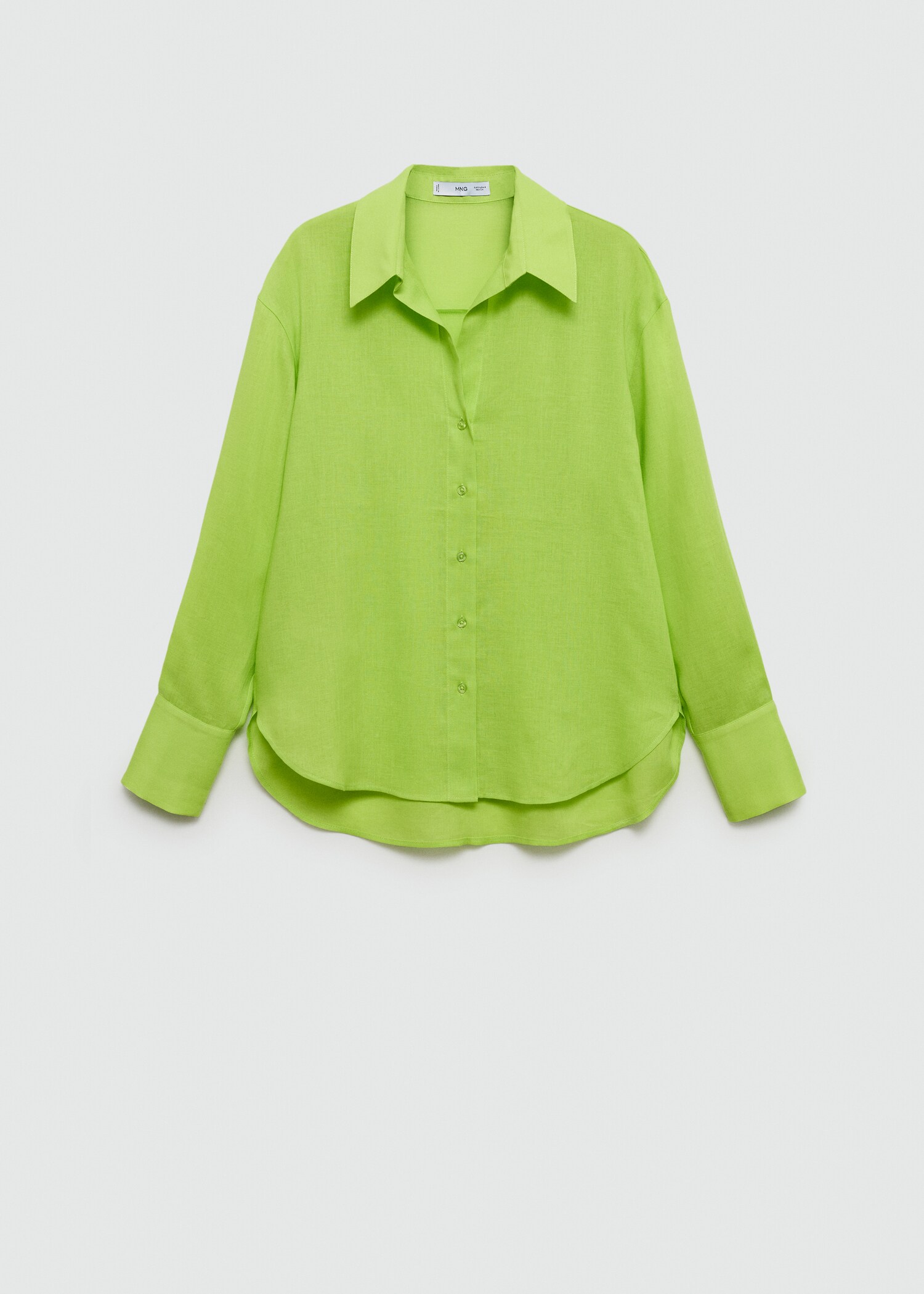 Long-sleeved lyocell shirt - Article without model