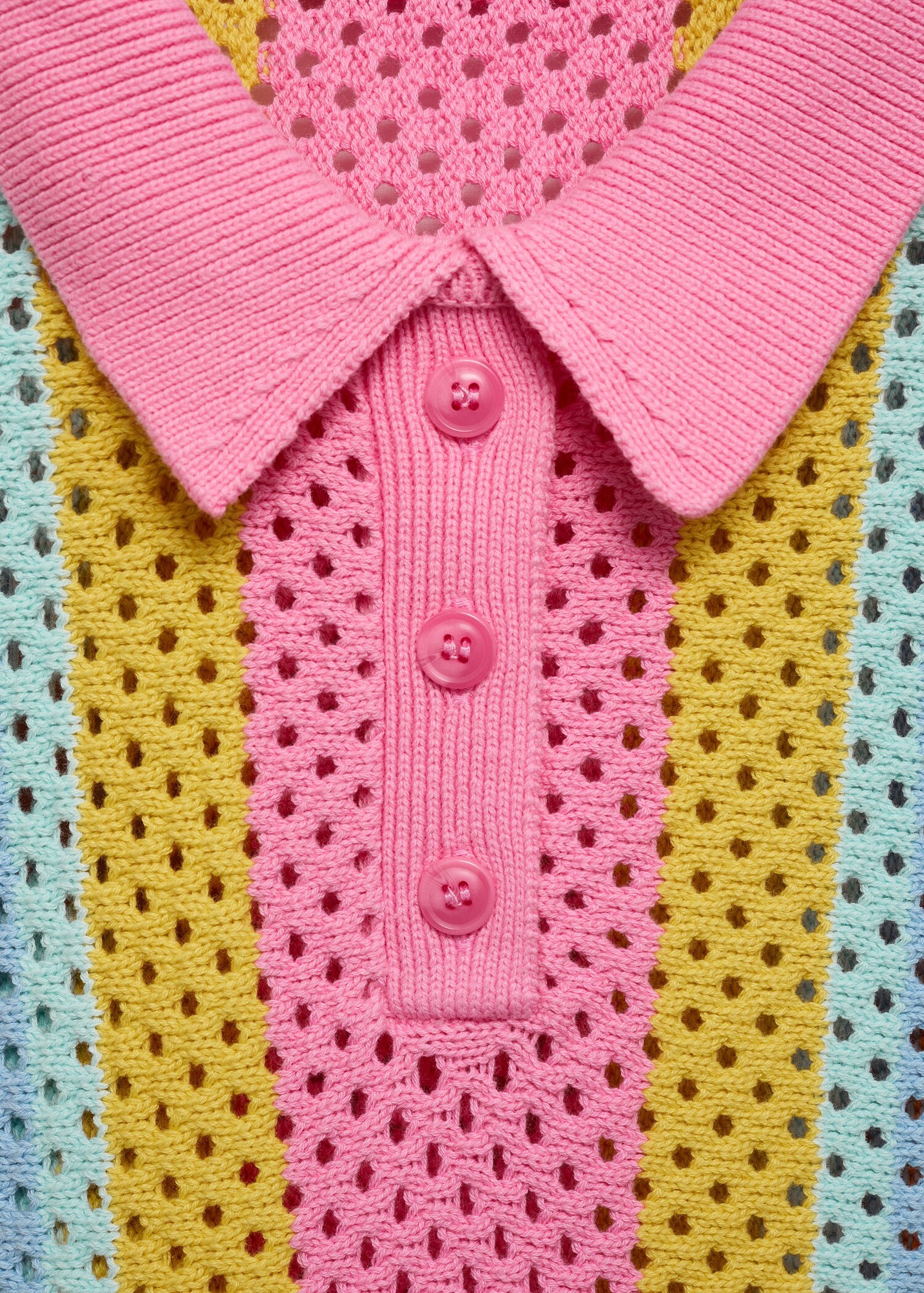 Polo crochet manga corta - Detalle del artículo 8