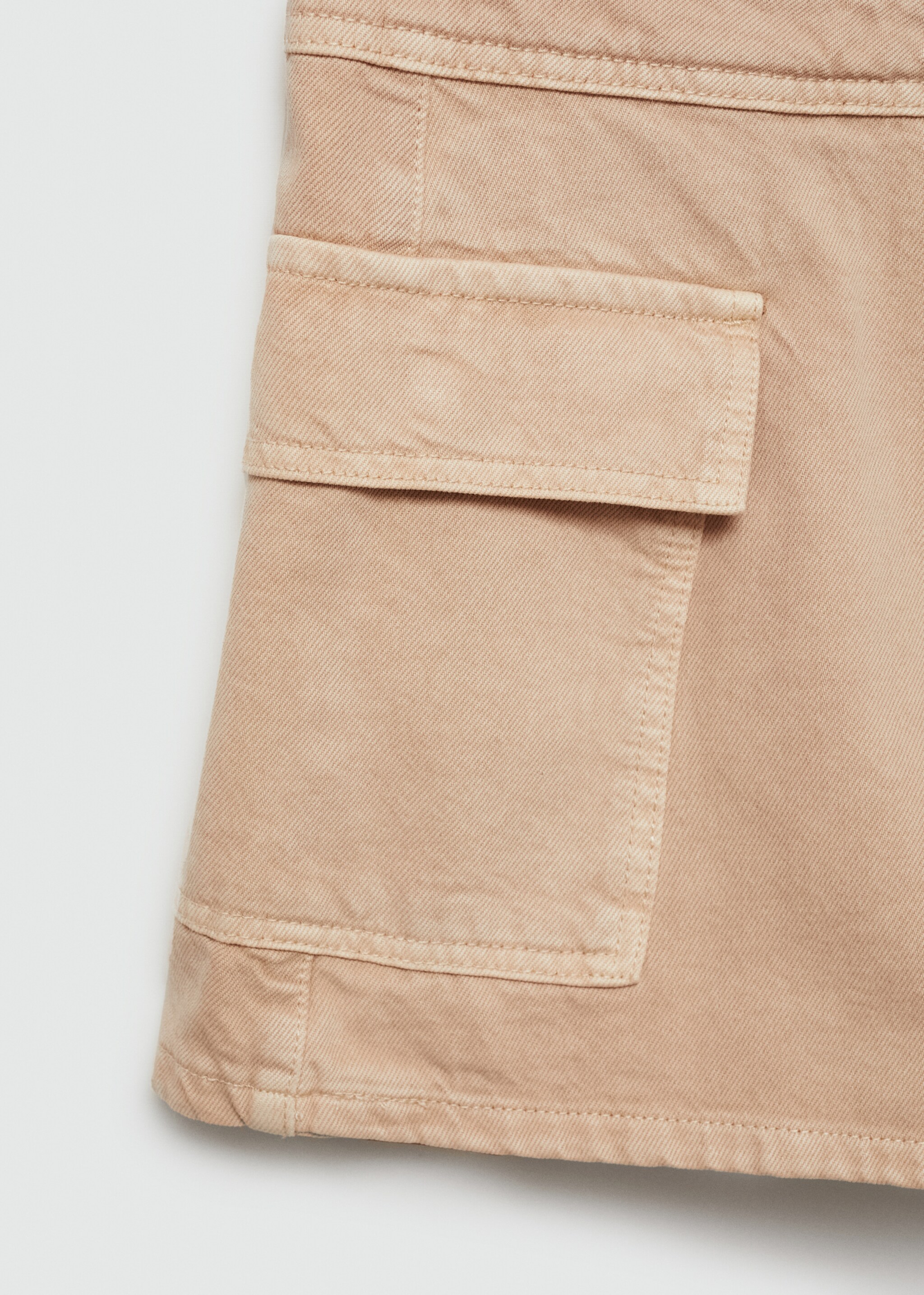 Denim skort - Details of the article 0