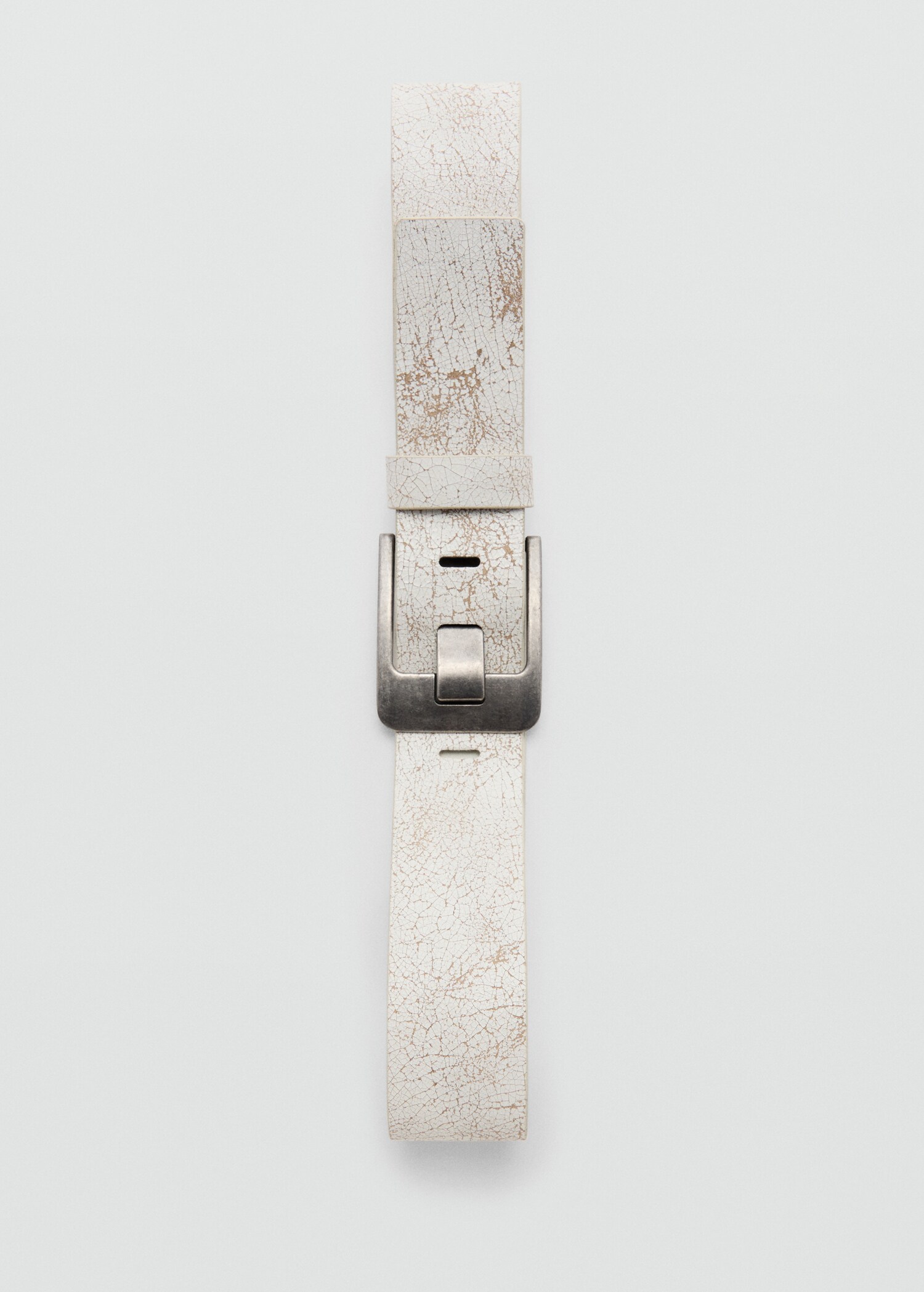 Wide leather belt - Details of the article 2