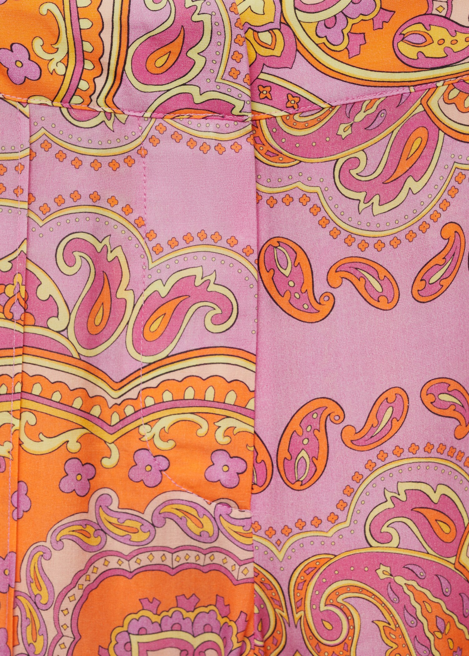 Gemusterte Lyocell-Hose - Detail des Artikels 0