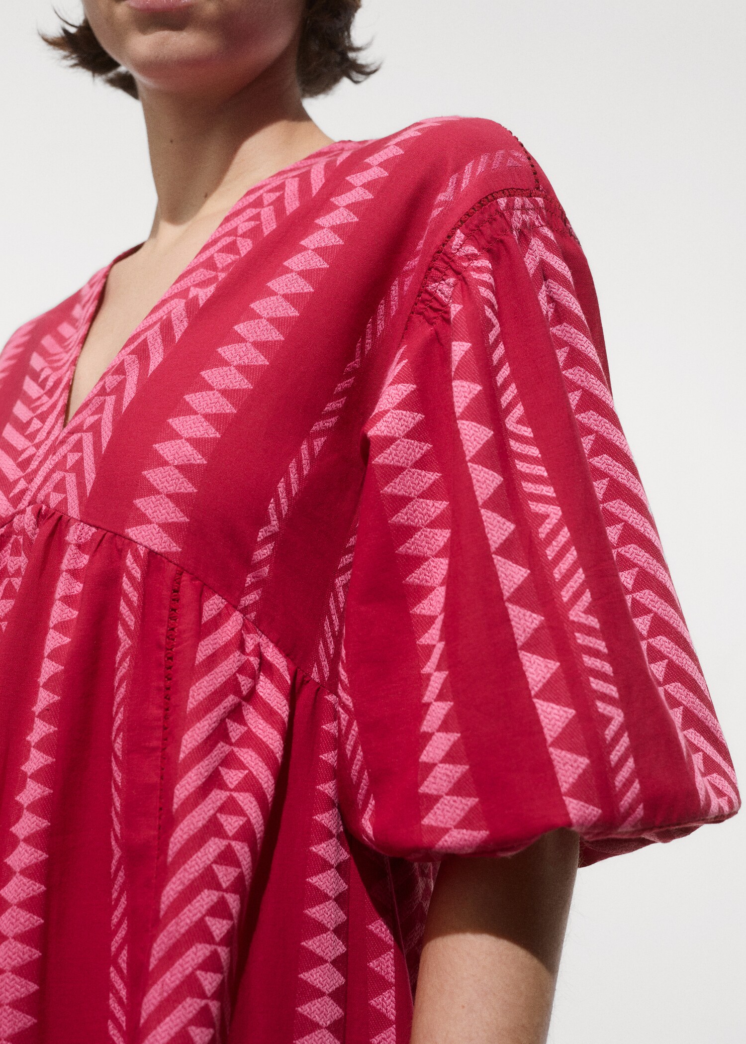 Robe midi en imprimé géométrique - Détail de l'article 6