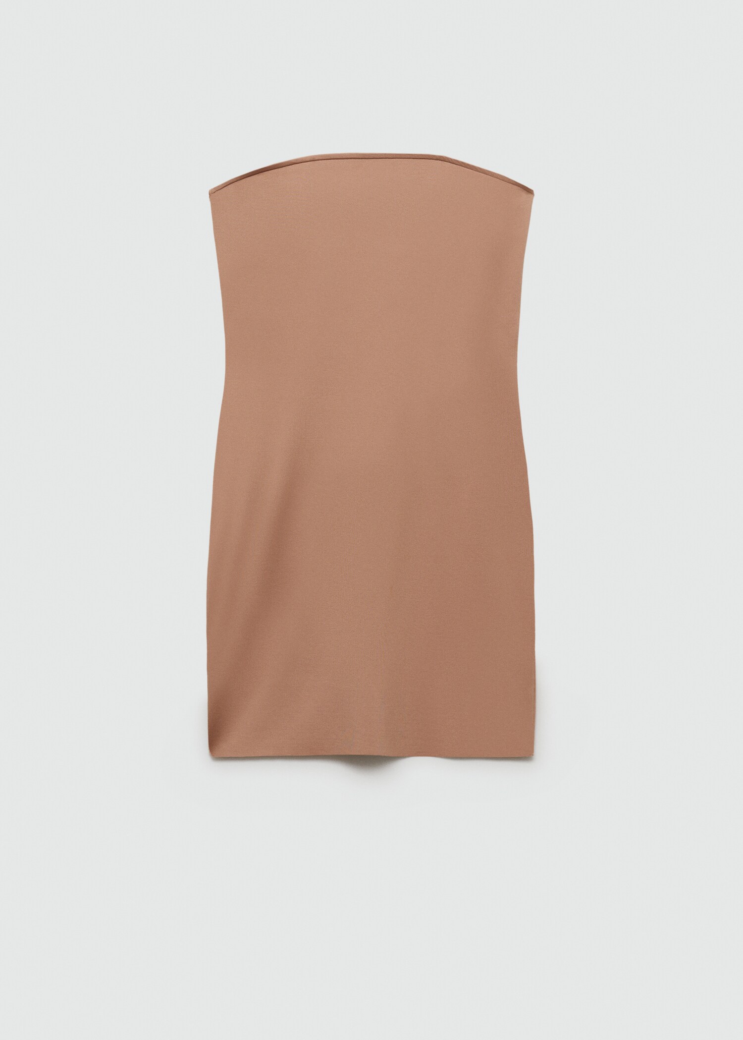 Robe fourreau courte encolure bustier - Article sans modèle