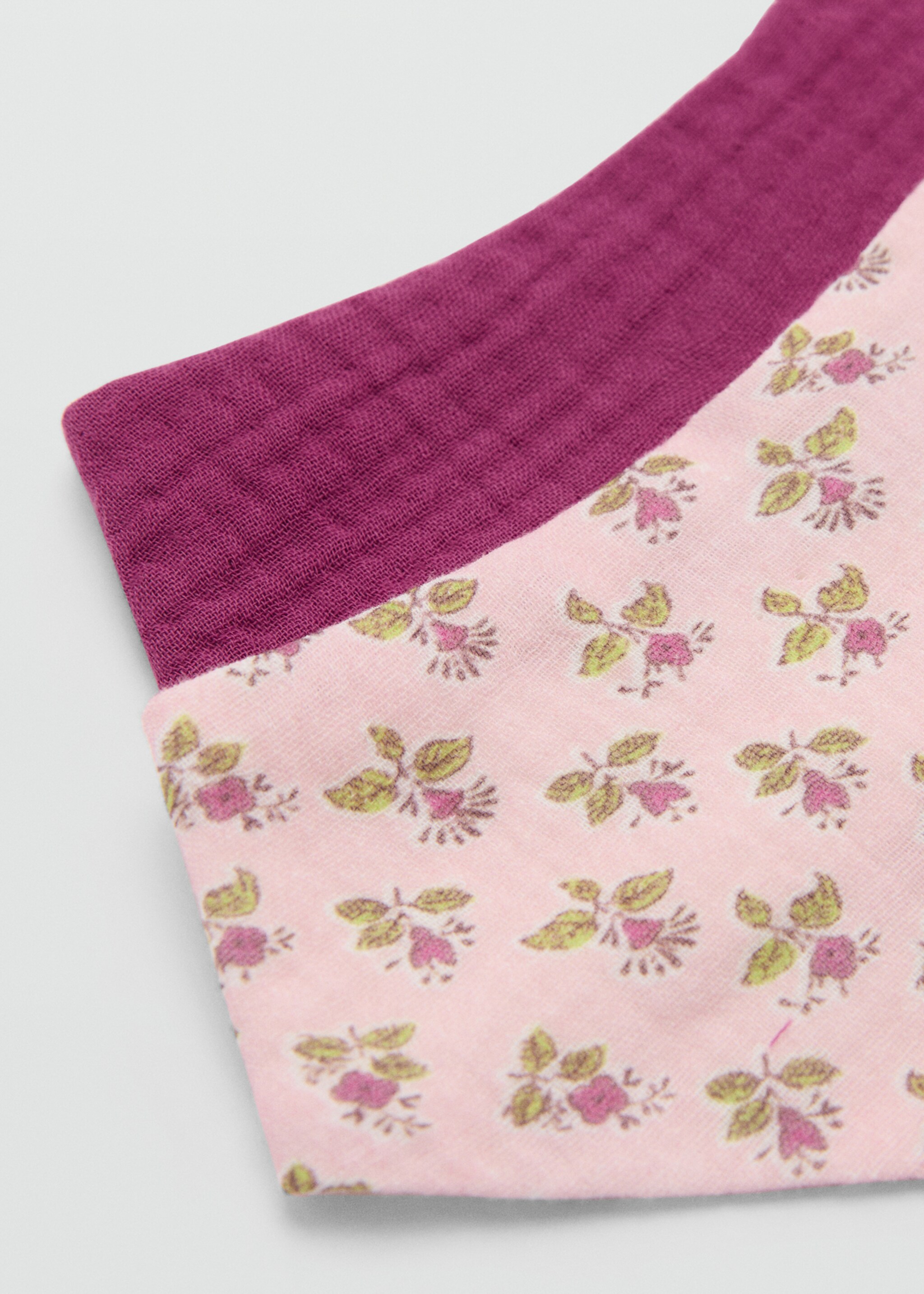 2 Printed bibs pack - Medium plane