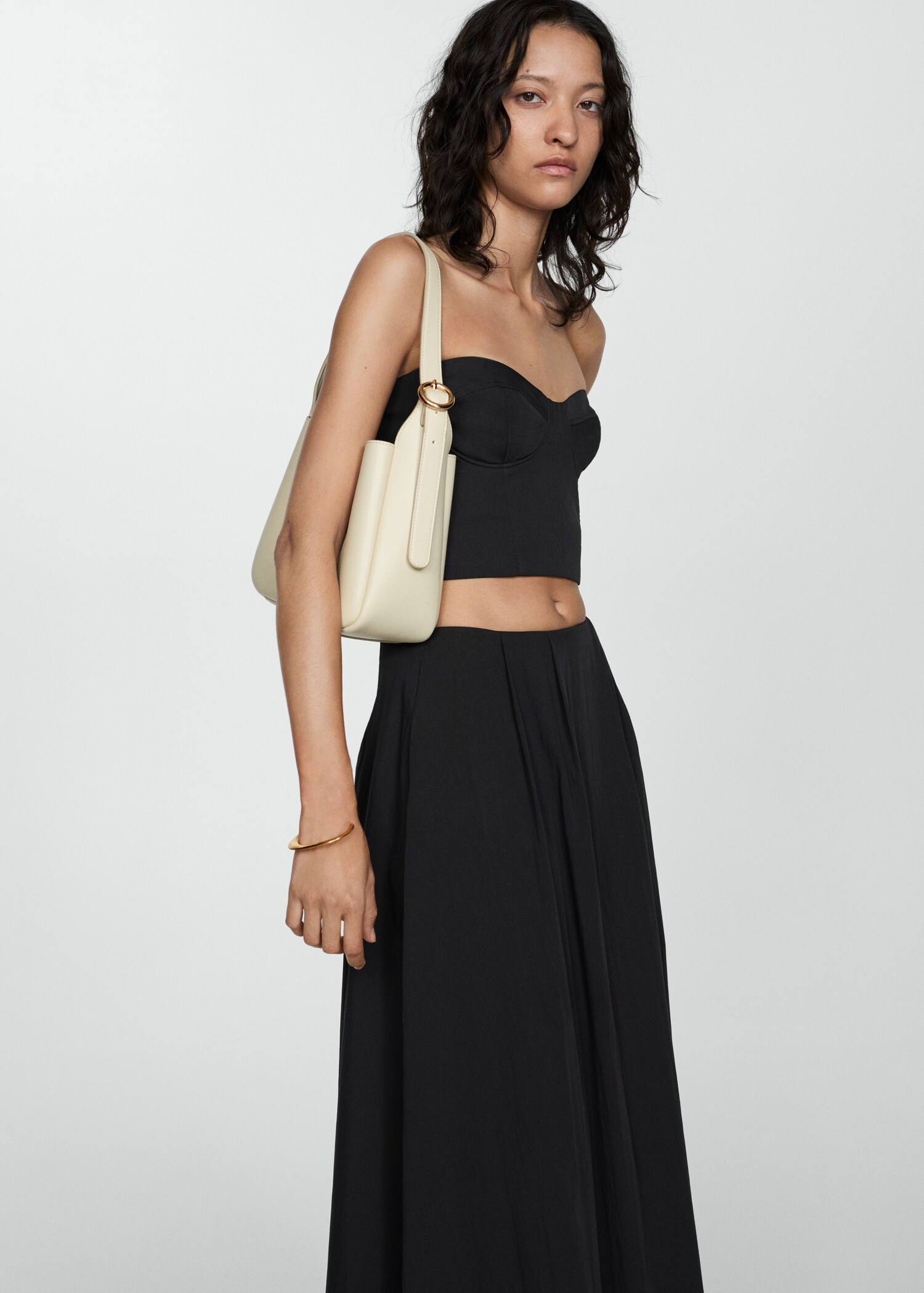 Long flared skirt - Details of the article 1