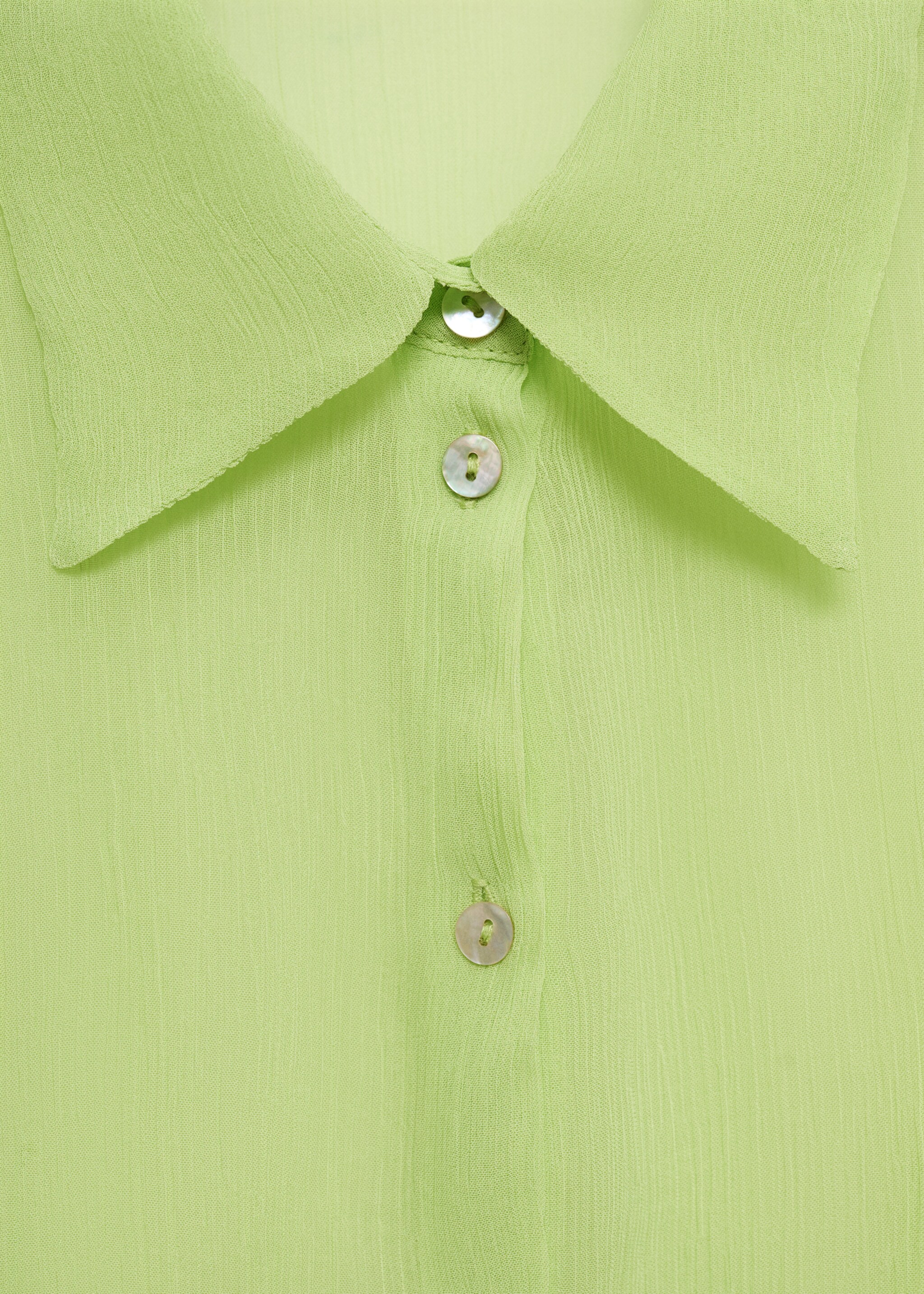 Flowy textured blouse - Details of the article 8