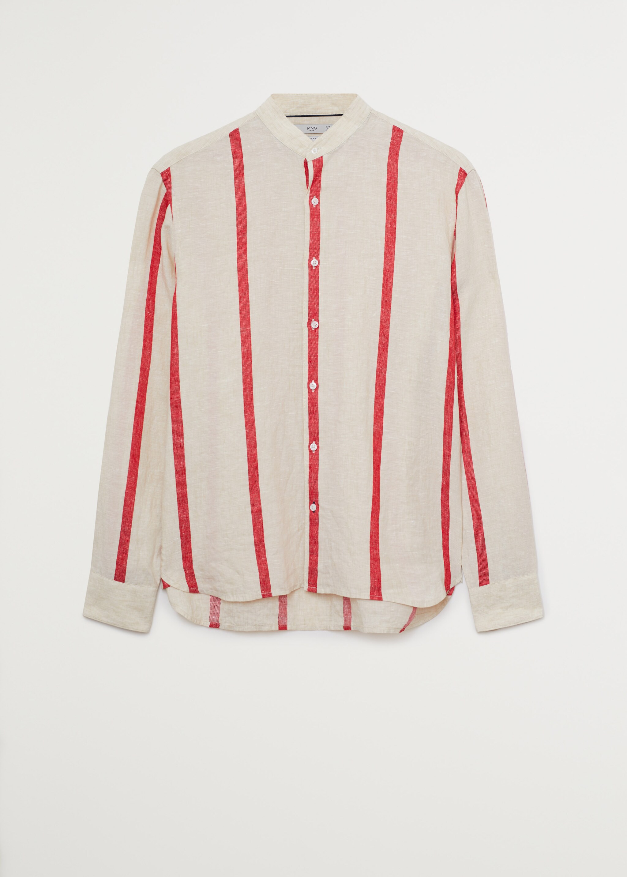 Camisa regular fit 100% lino - Artículo sin modelo