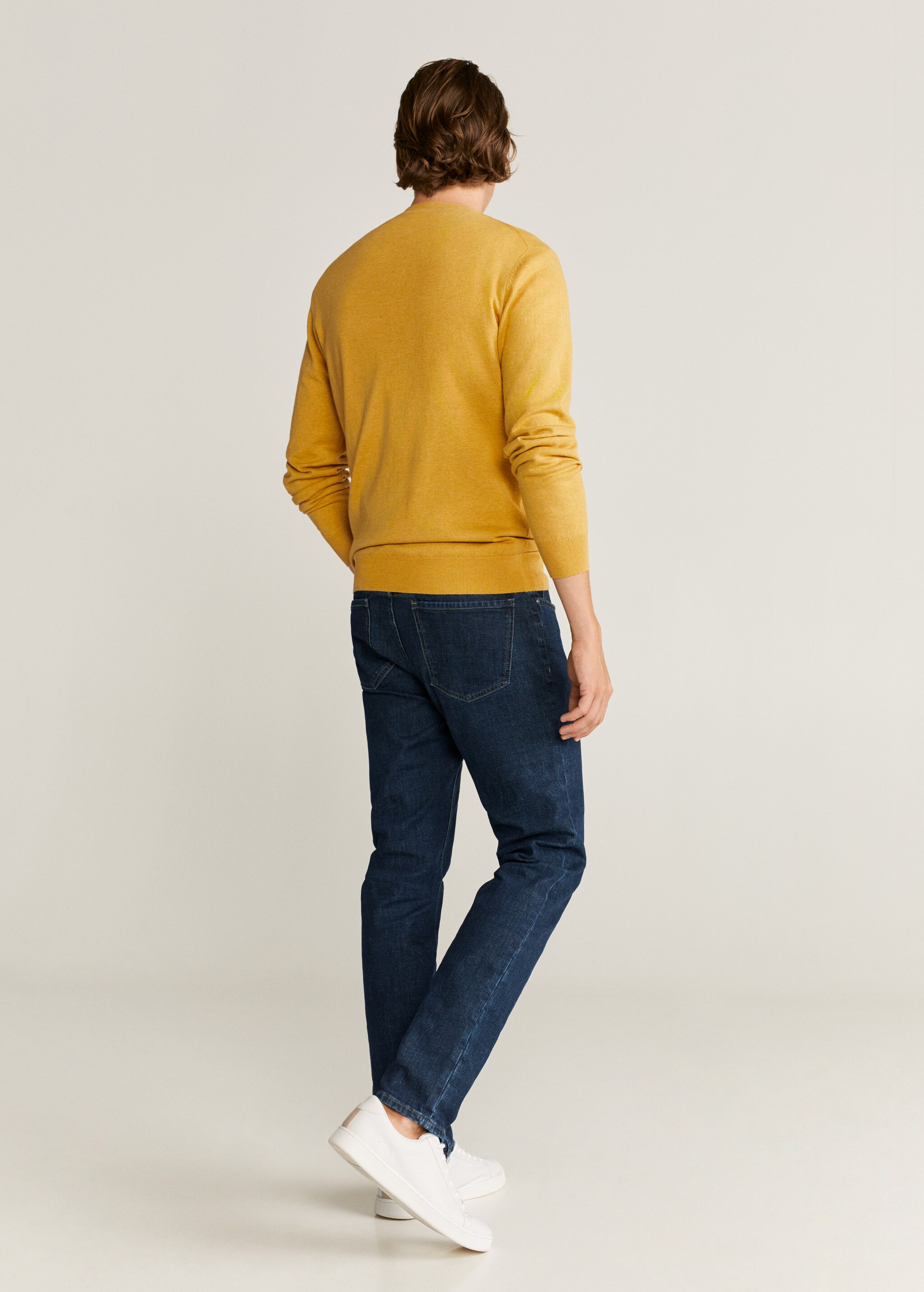 Pull coton cachemire - Verso de l’article
