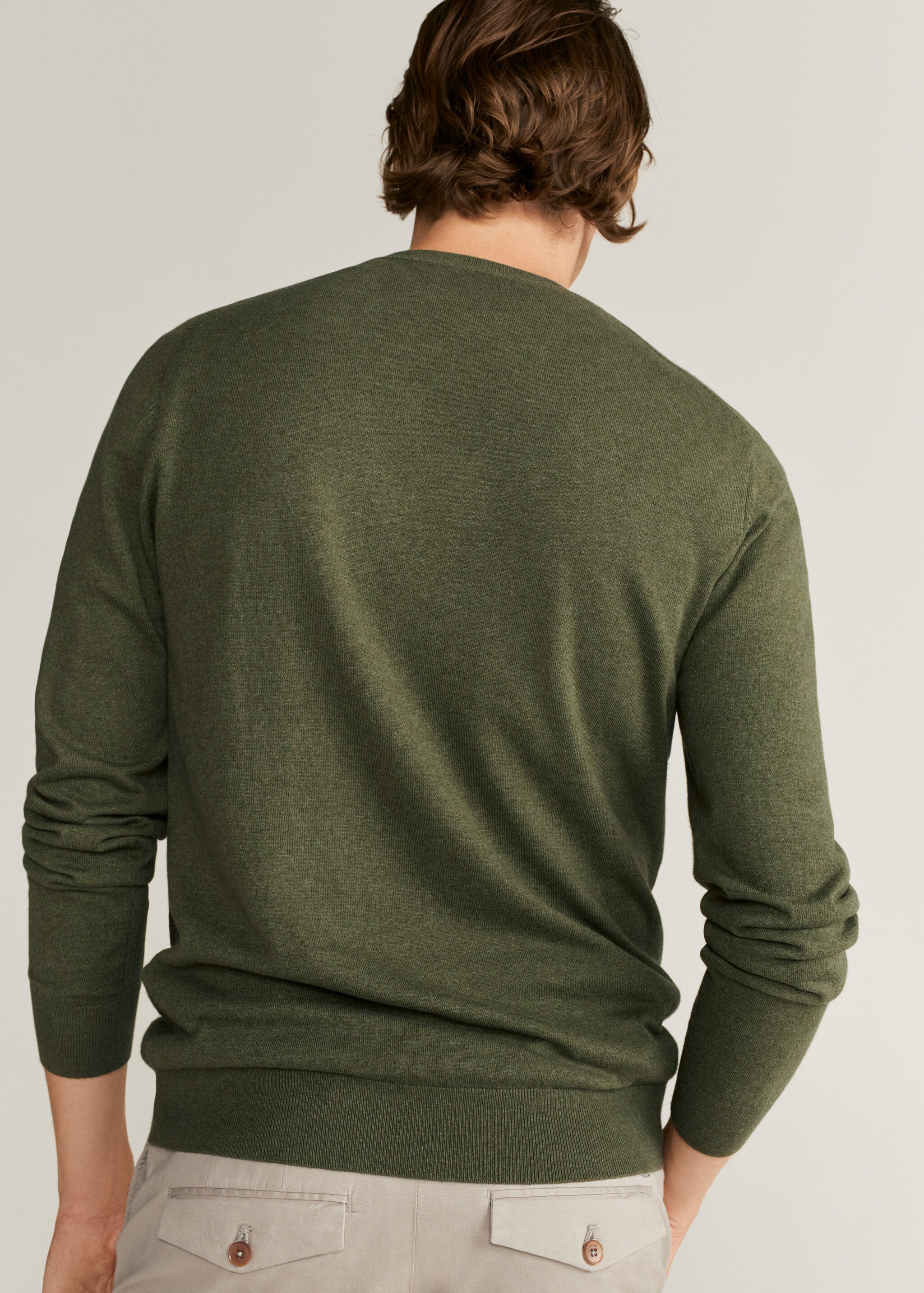 Pull coton cachemire - Verso de l’article