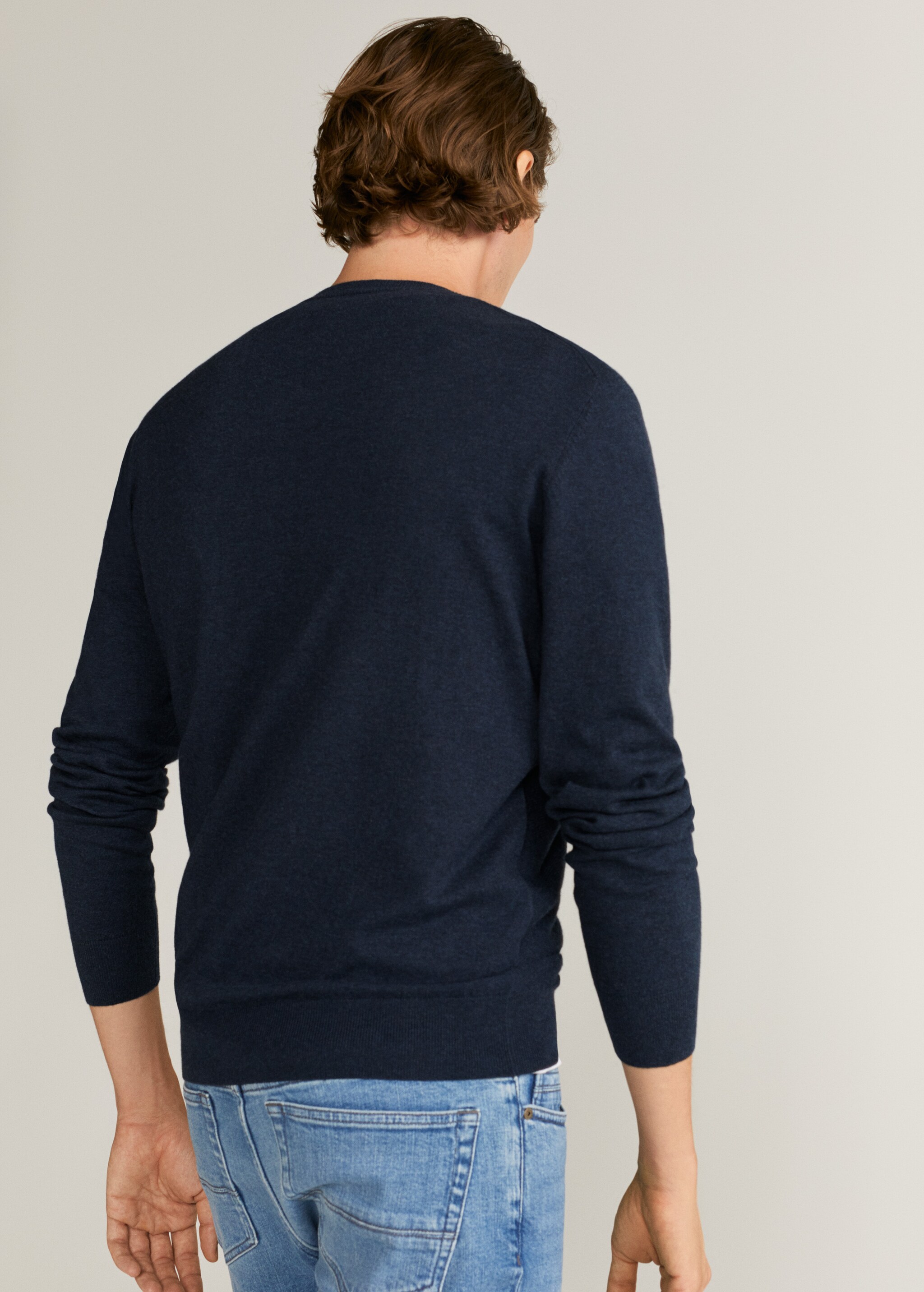 Pull coton cachemire - Verso de l’article