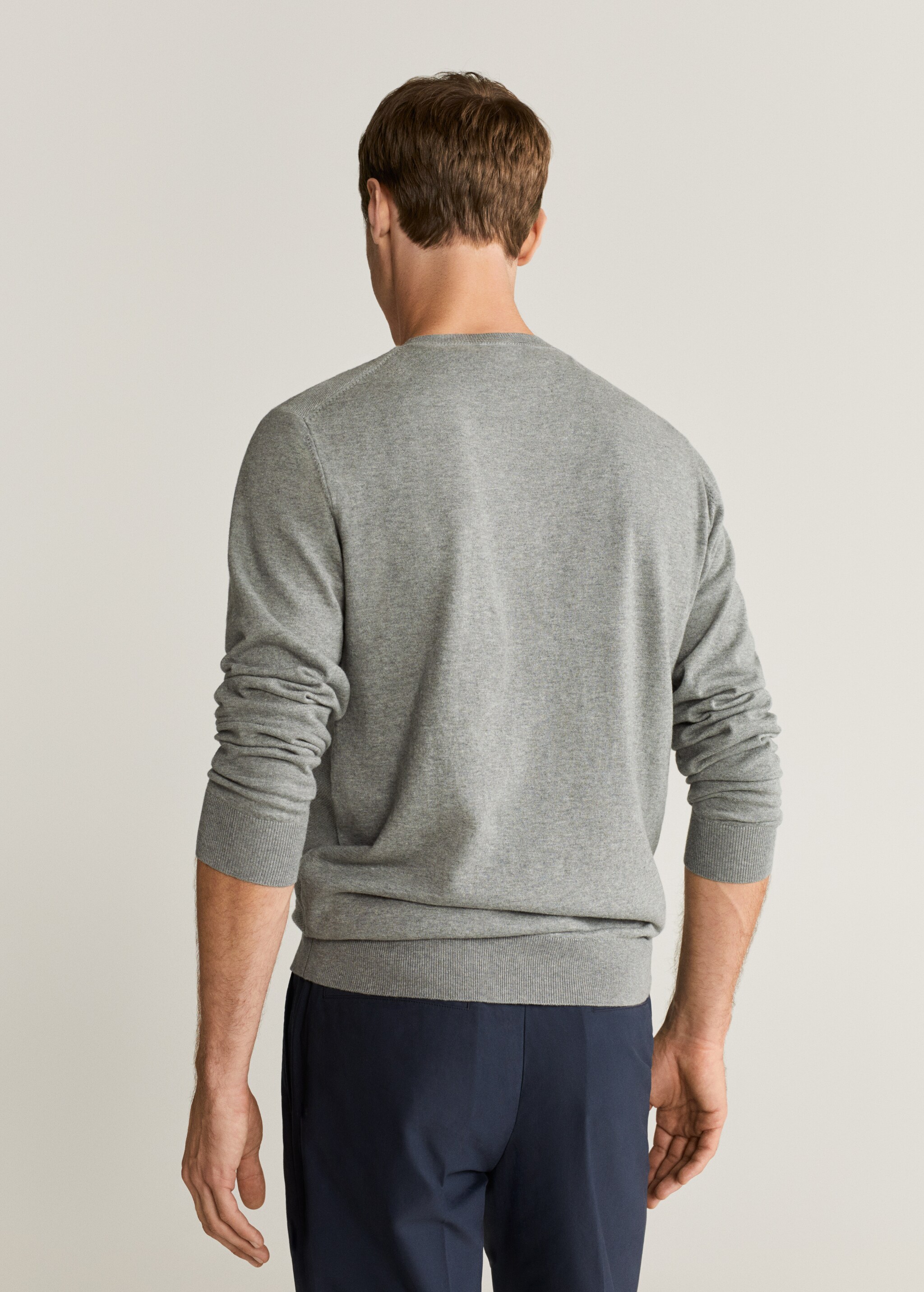 Pull coton cachemire - Verso de l’article