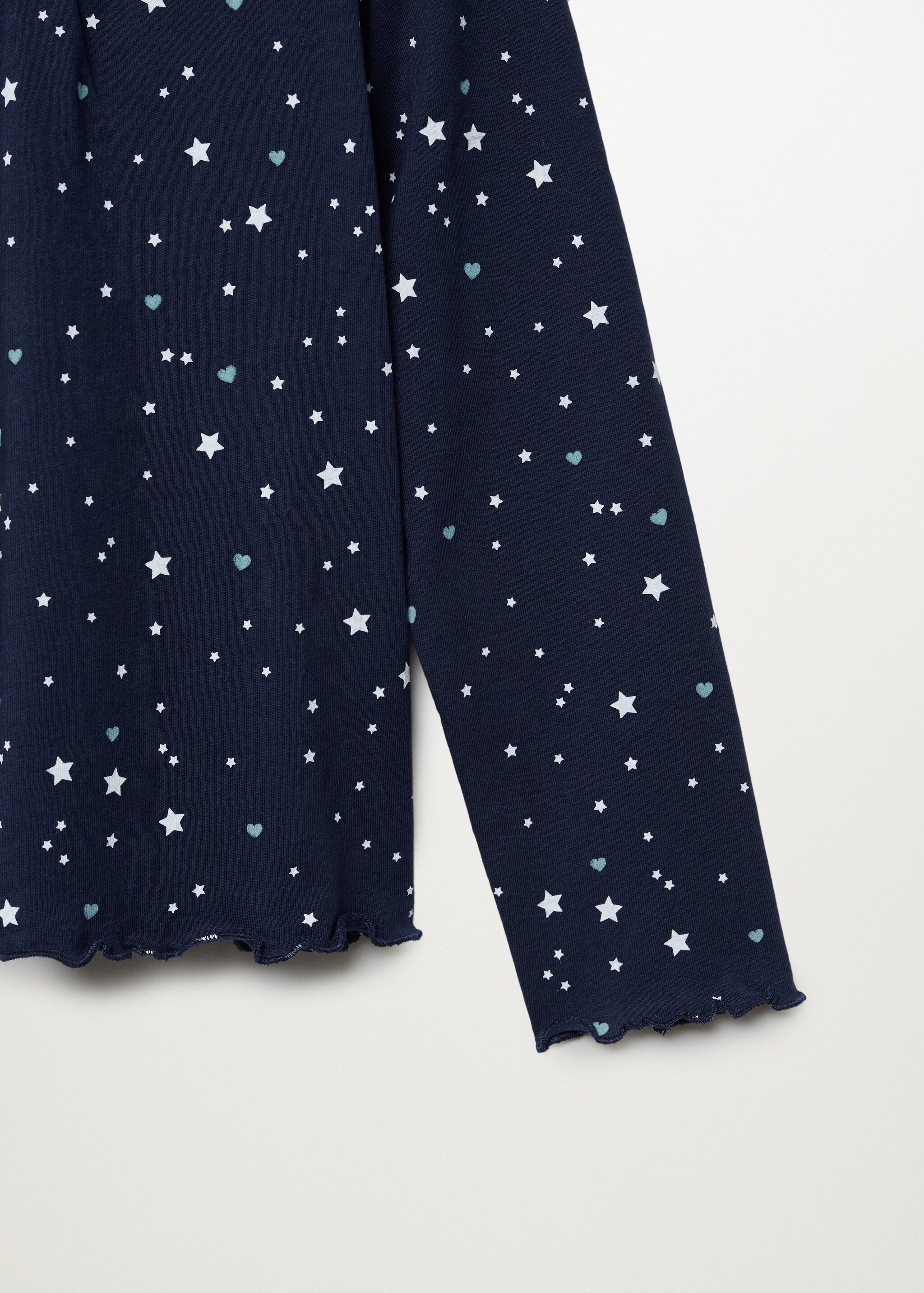 Pijama largo estampado algodón orgánico - Detalle del artículo 5